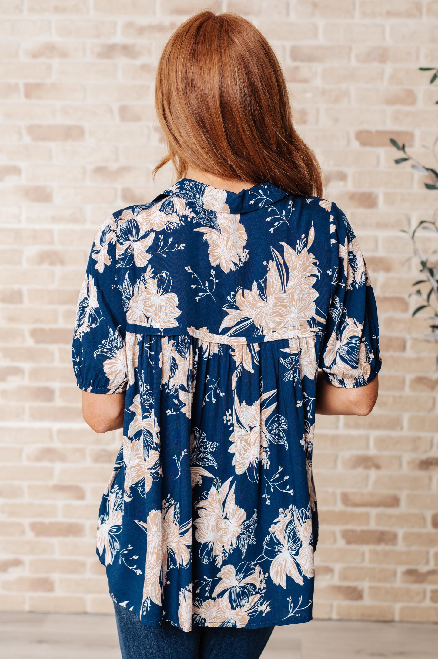Just Coasting Floral Blouse - Shop All Around Divas