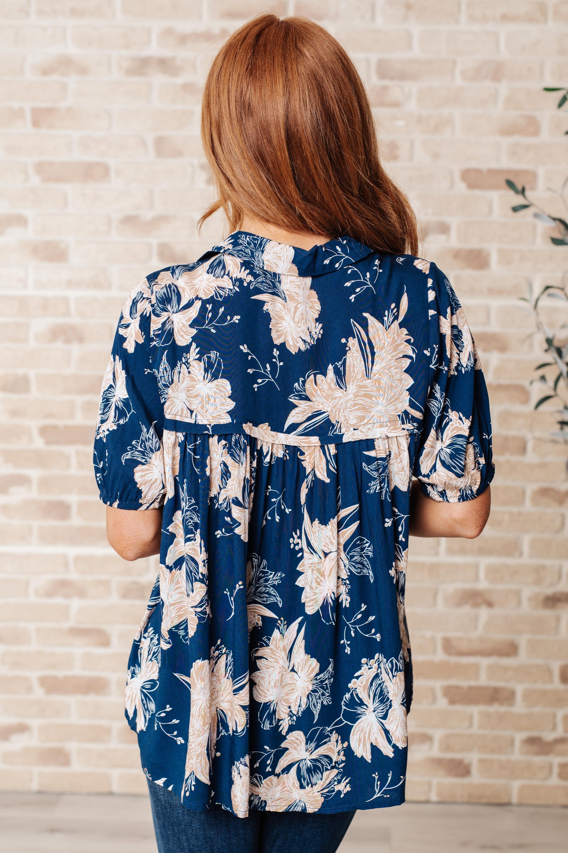 Just Coasting Floral Blouse - Shop All Around Divas
