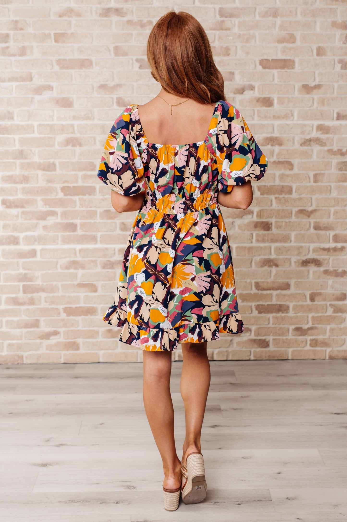 Just Hold On Floral Dress - Shop All Around Divas