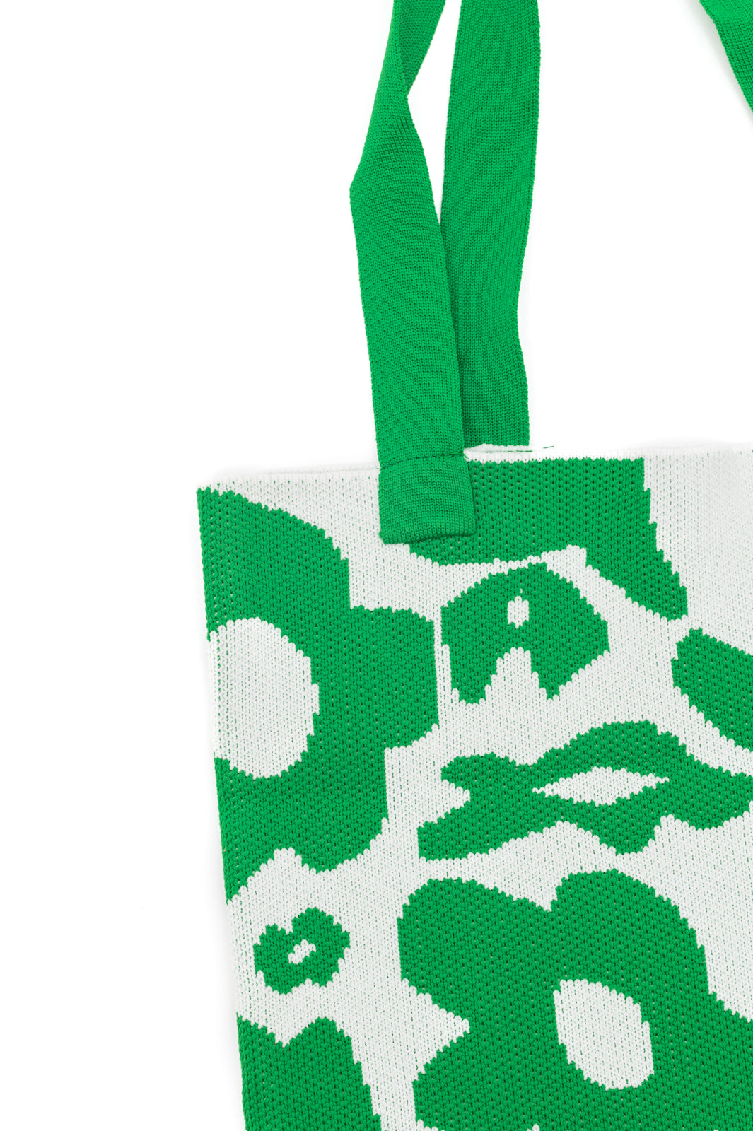 Lazy Daisy Knit Bag in Green - Shop All Around Divas