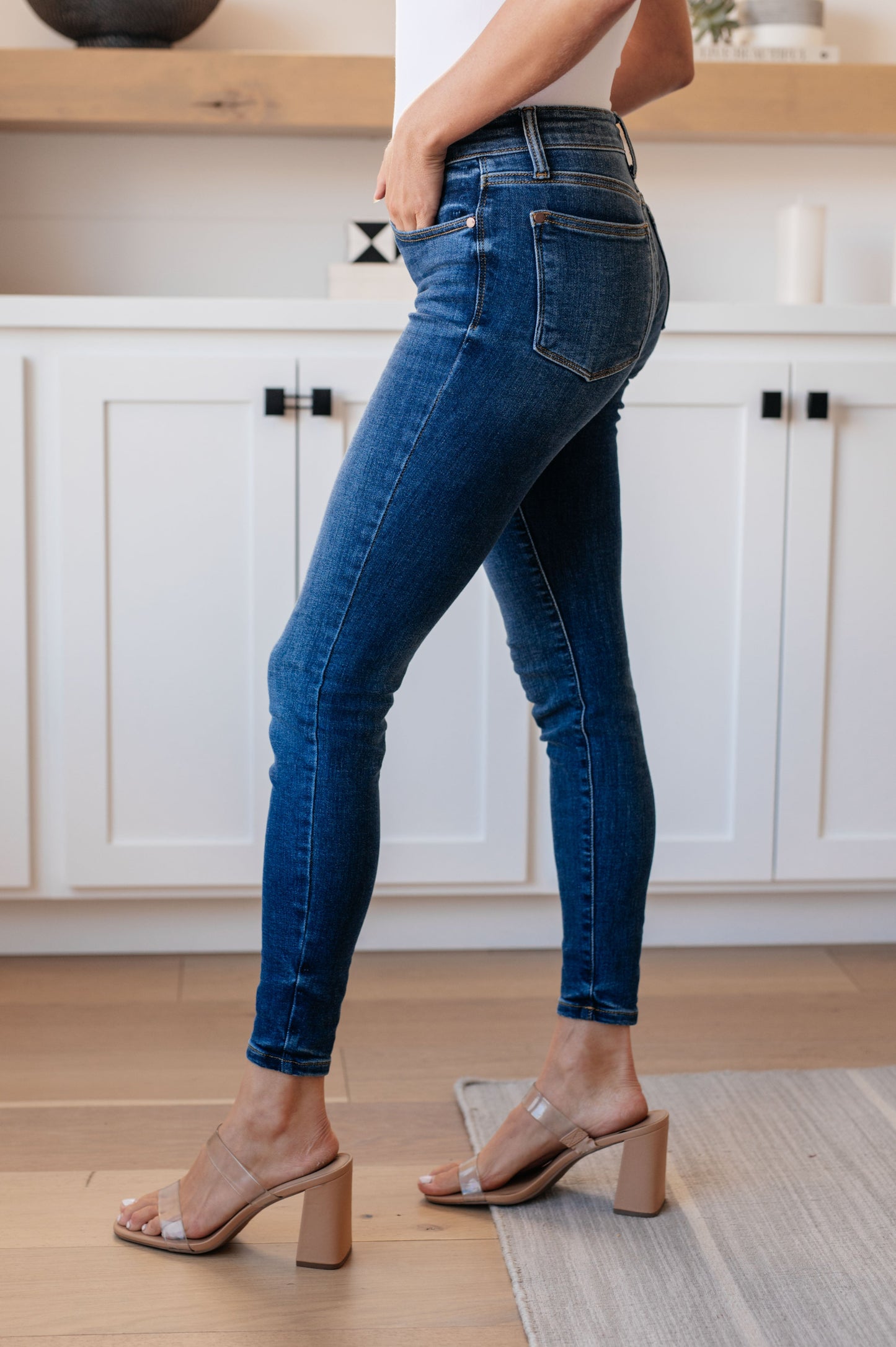 Maxine Mid-Rise Skinny Jeans - Shop All Around Divas