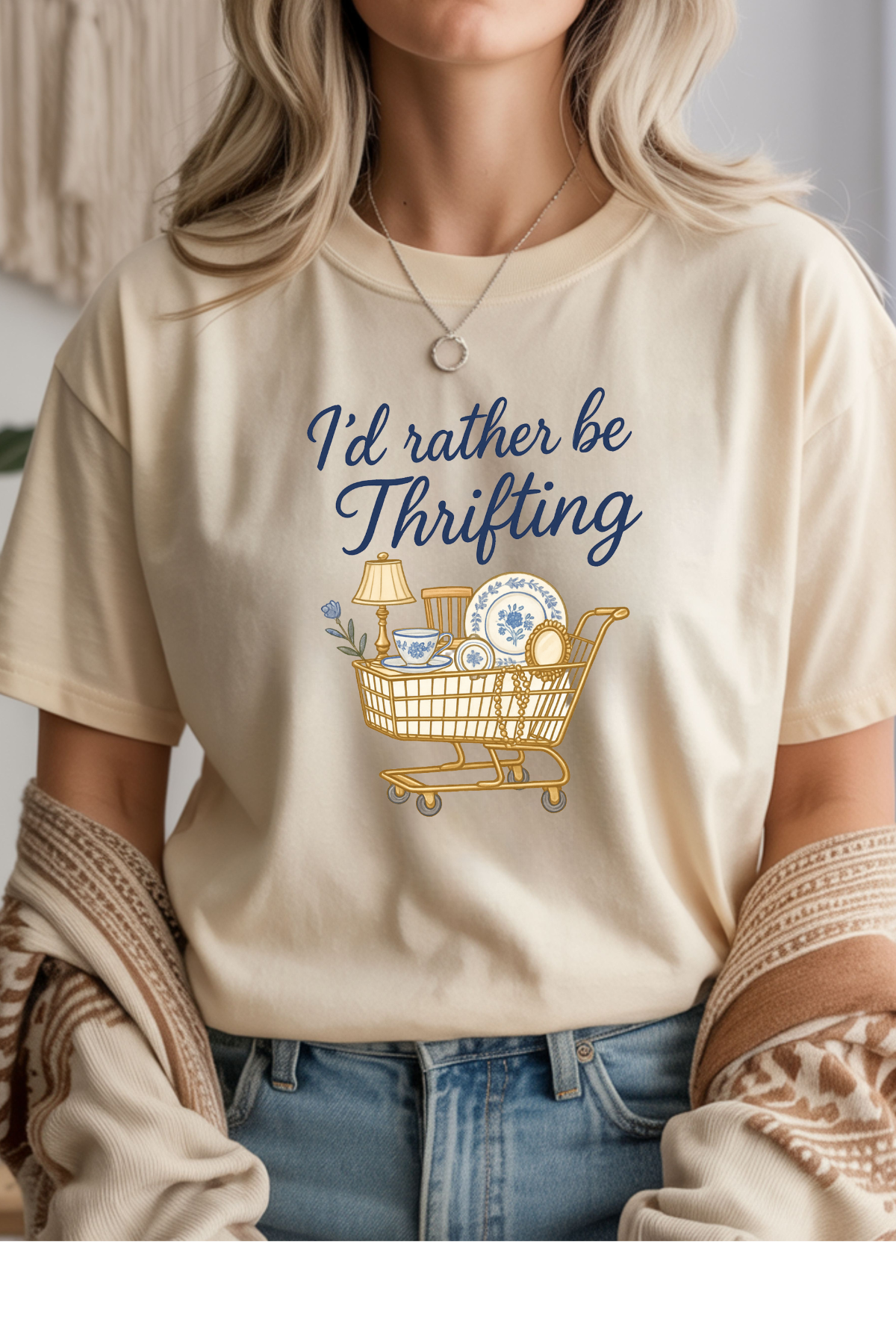 Rather Be Thrifting Graphic Tee - 3 Colors