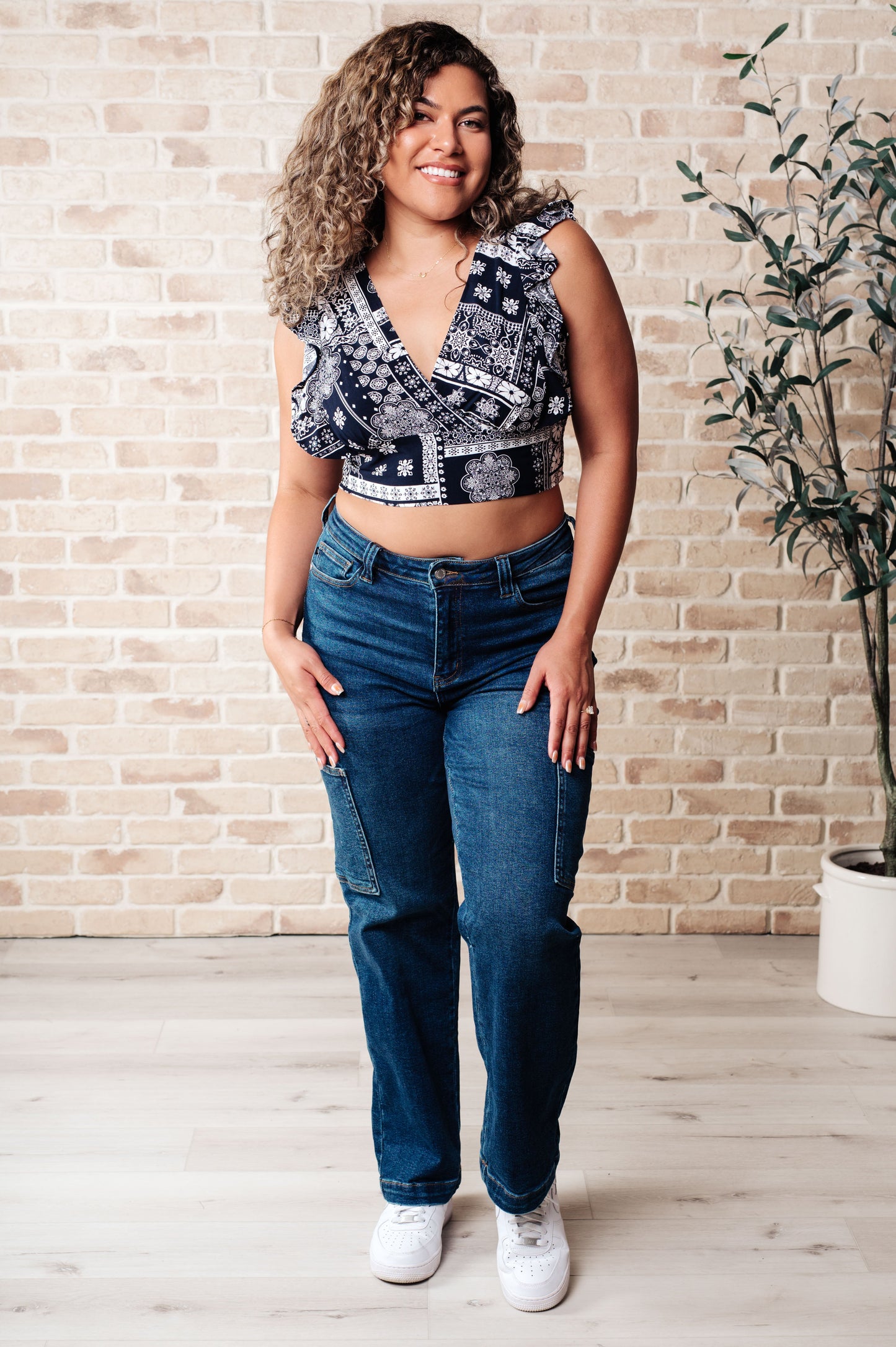 Naturally Like This Flutter Sleeve Top - Shop All Around Divas