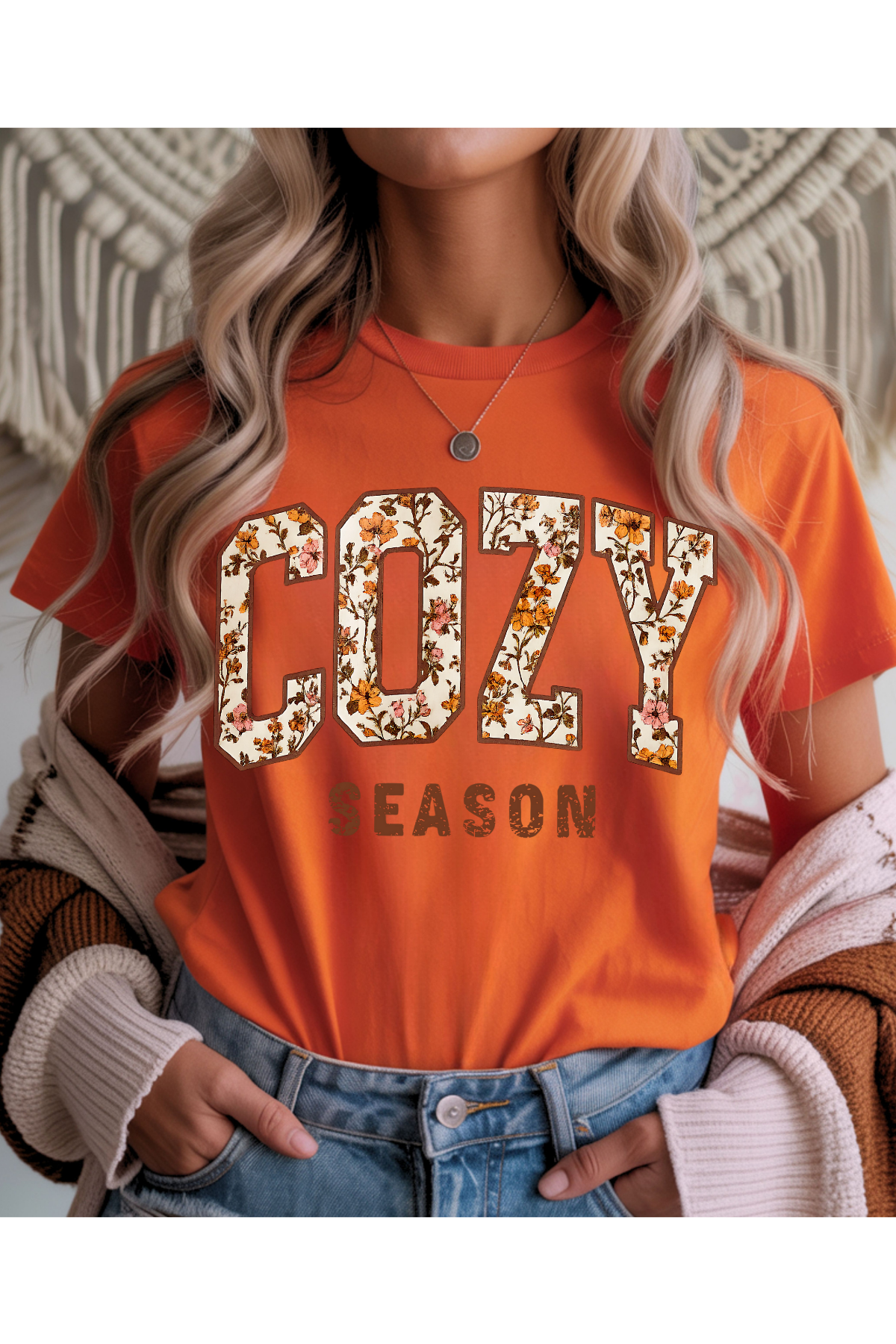 Cozy Season Graphic Tee - Sweatshirt Option Also Available