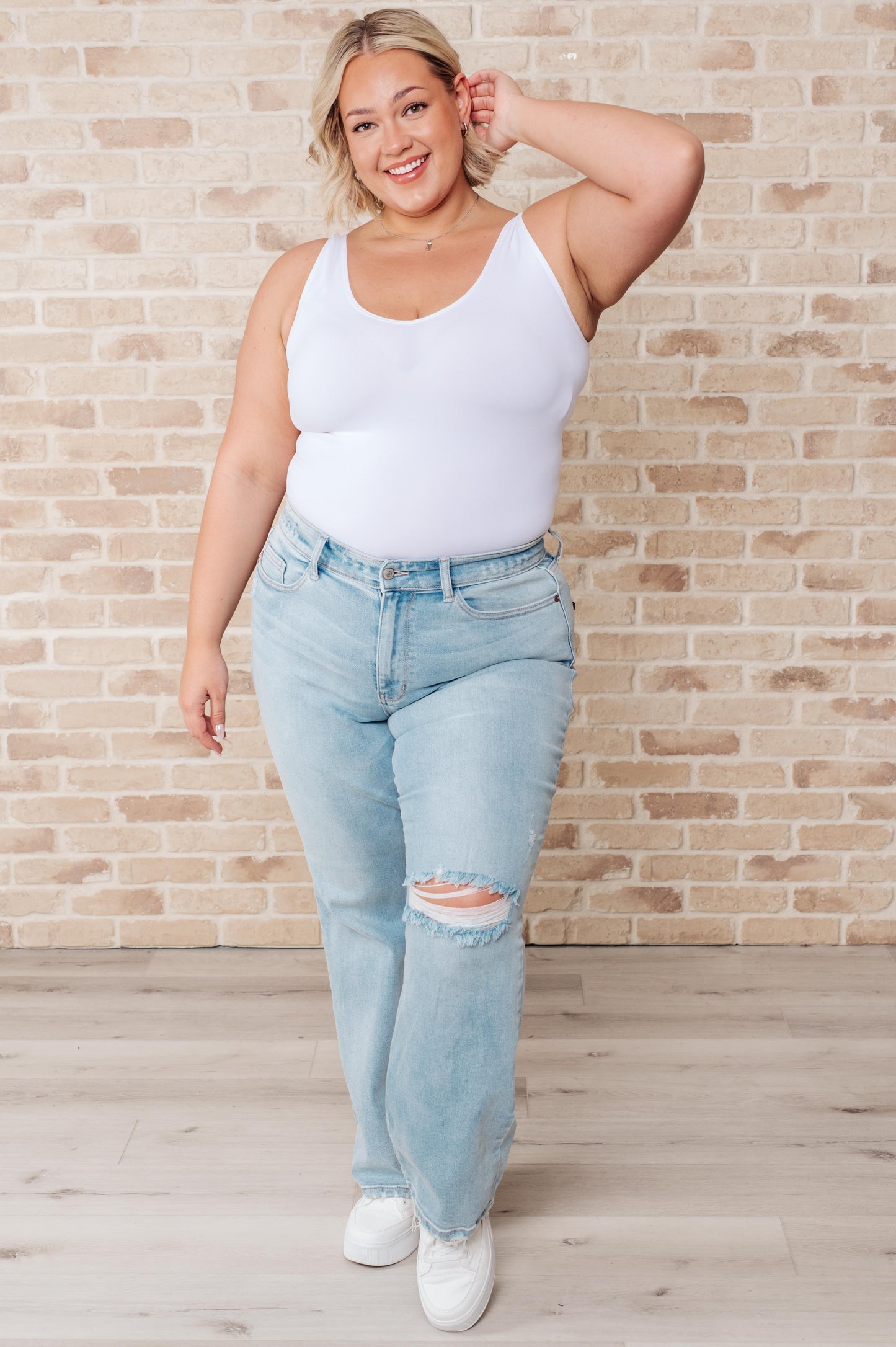 Parker High Rise 90's Straight Jeans - Shop All Around Divas