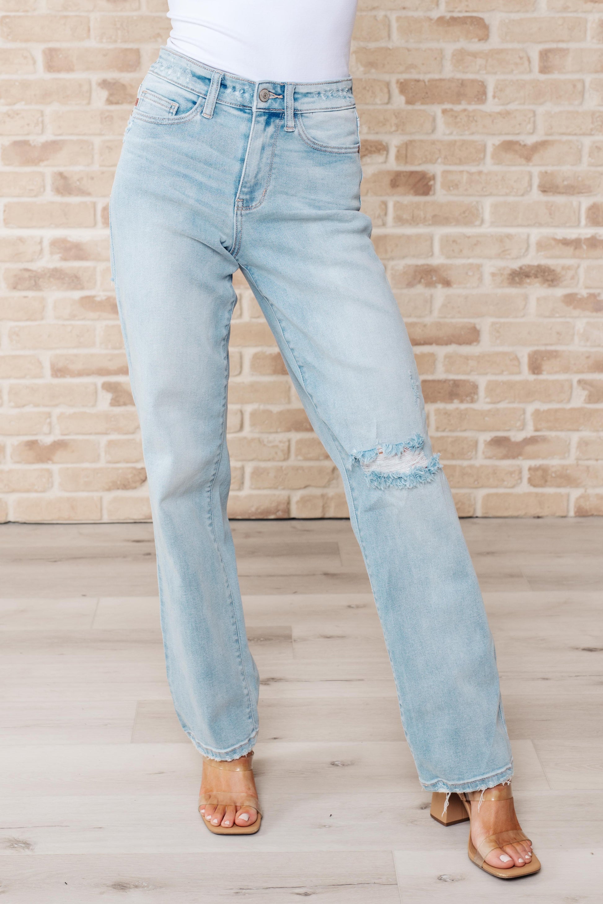 Parker High Rise 90's Straight Jeans - Shop All Around Divas