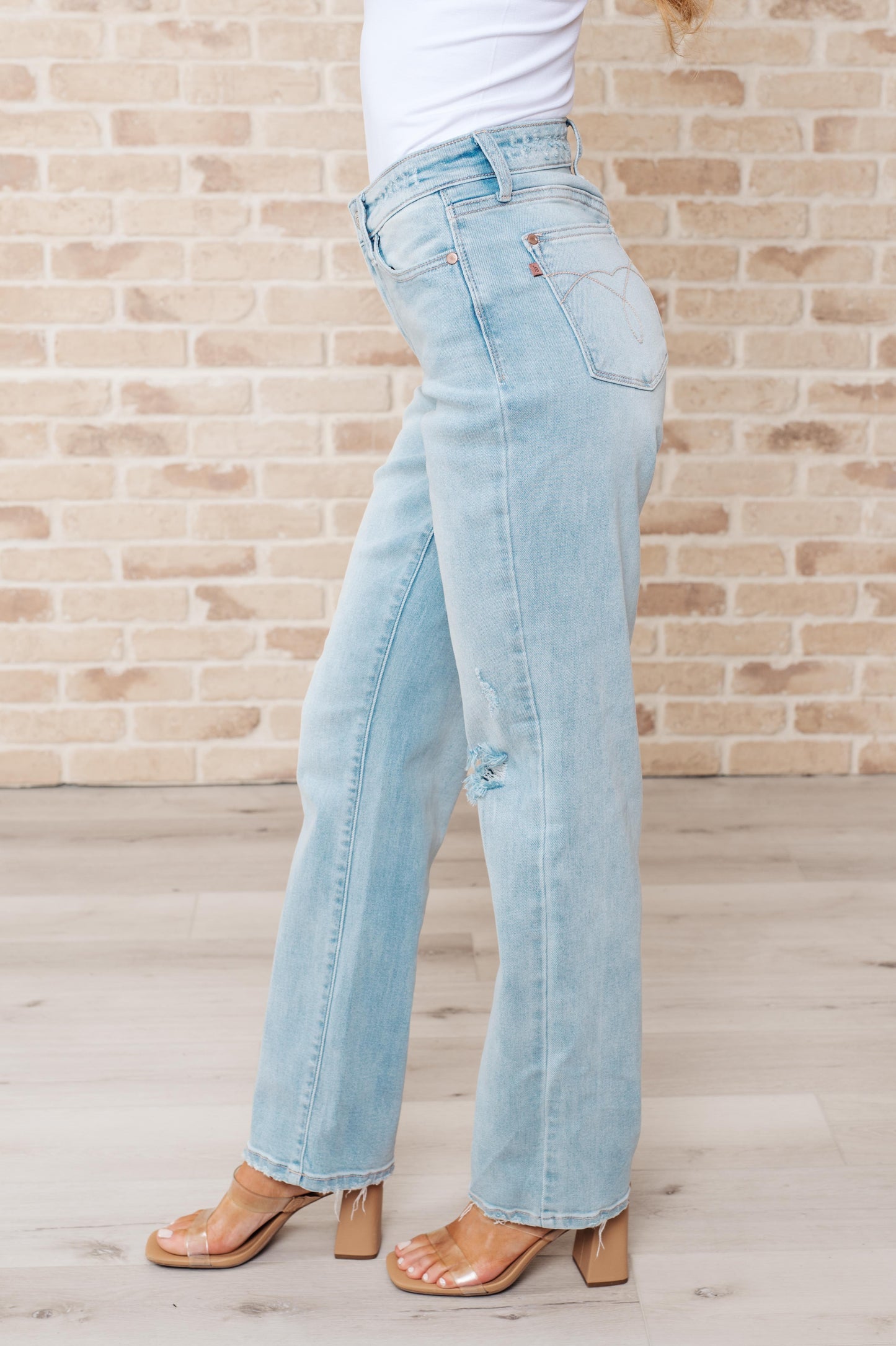 Parker High Rise 90's Straight Jeans - Shop All Around Divas