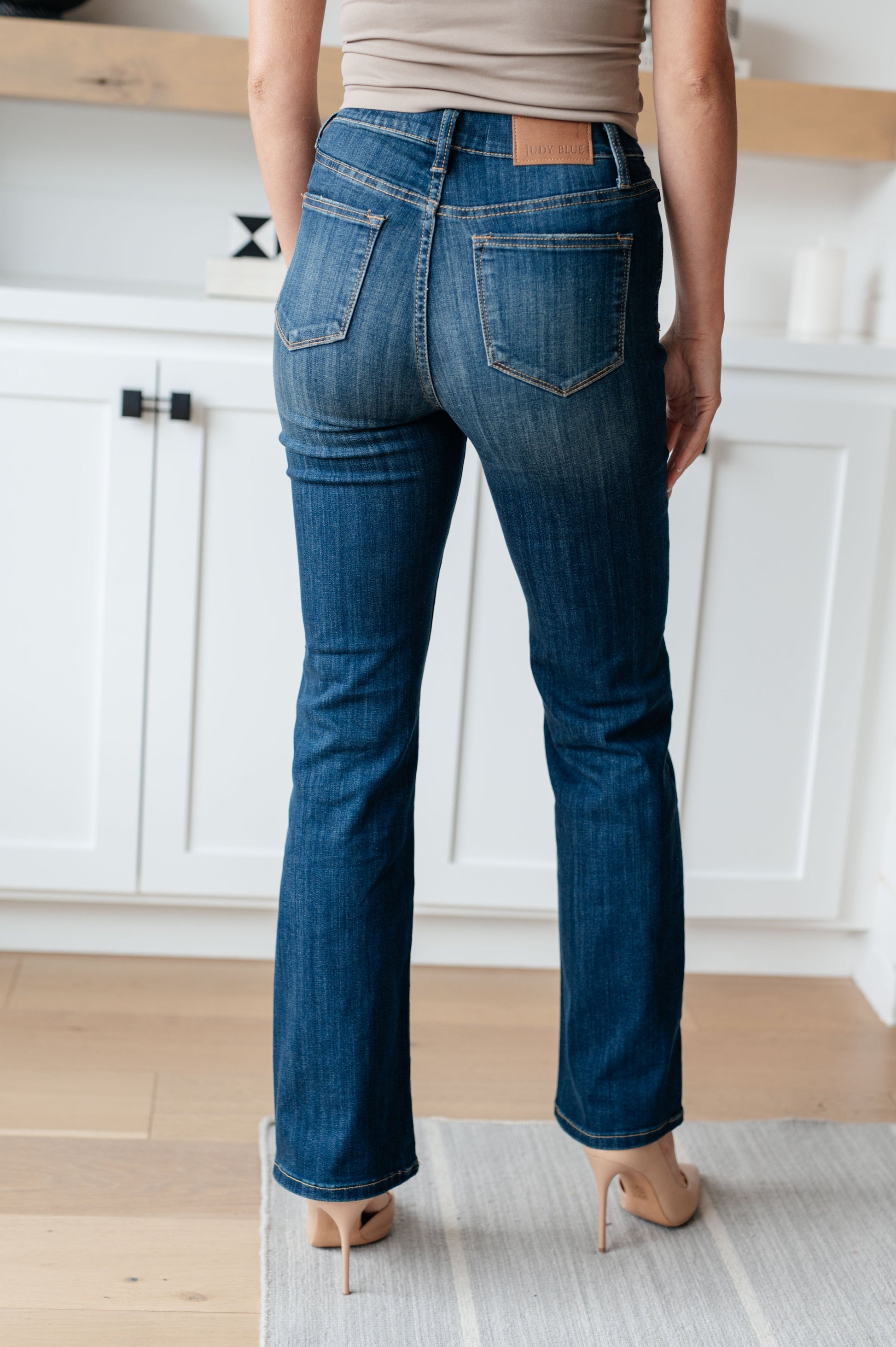 Ricki High Rise Pull On Slim Bootcut Jeans - Shop All Around Divas