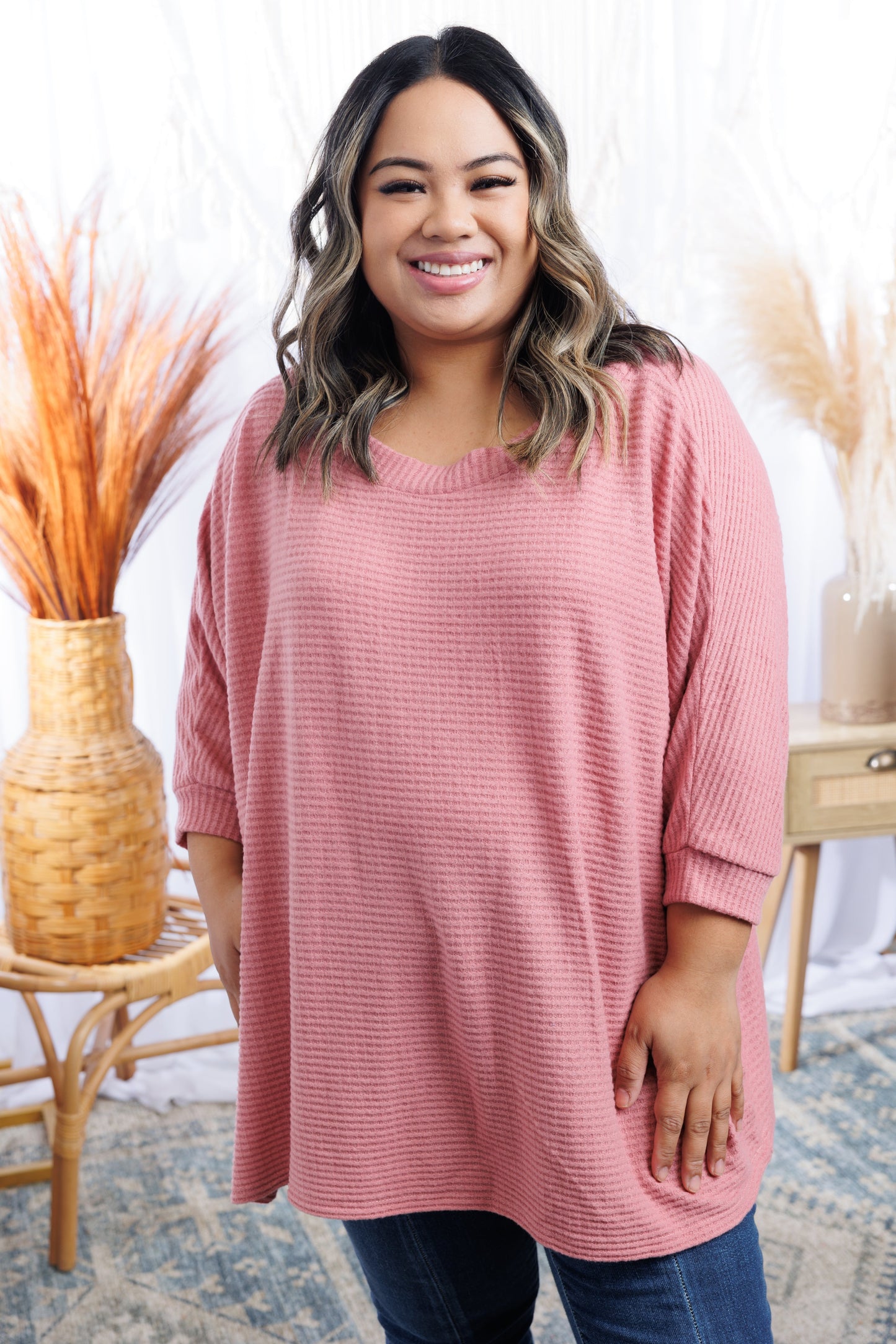 Rosy Cheeks Dolman Boutique Simplified