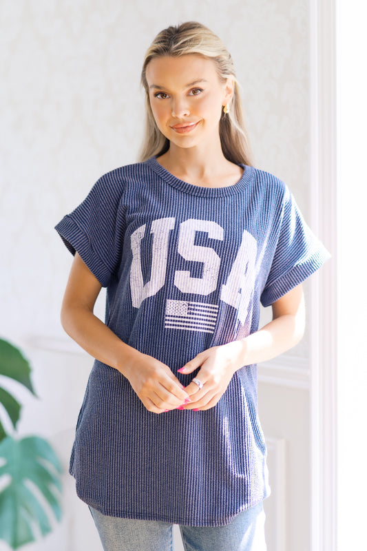 Old Glory Top