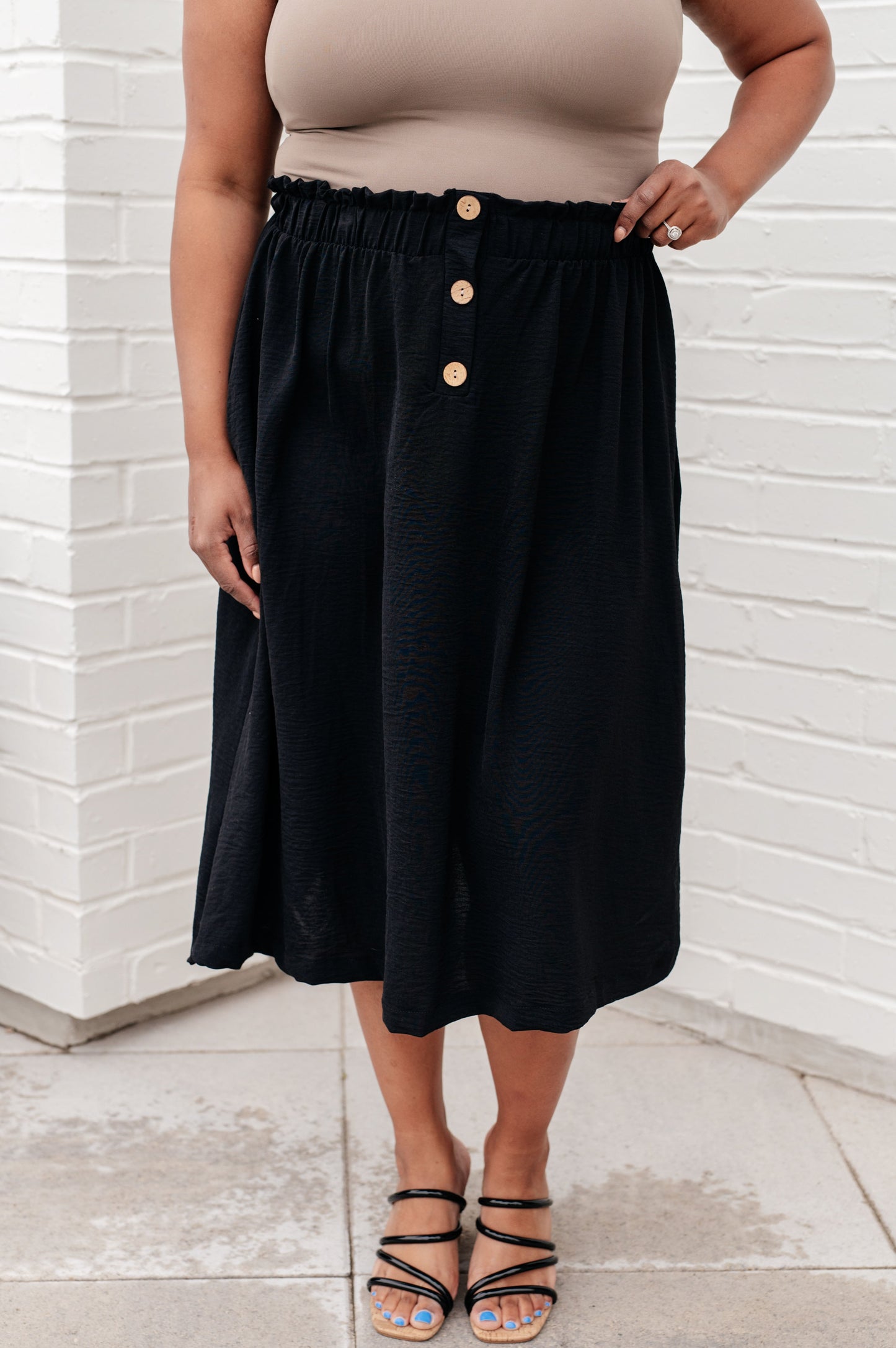 She's a Scholar Mid-Length Skirt - Shop All Around Divas