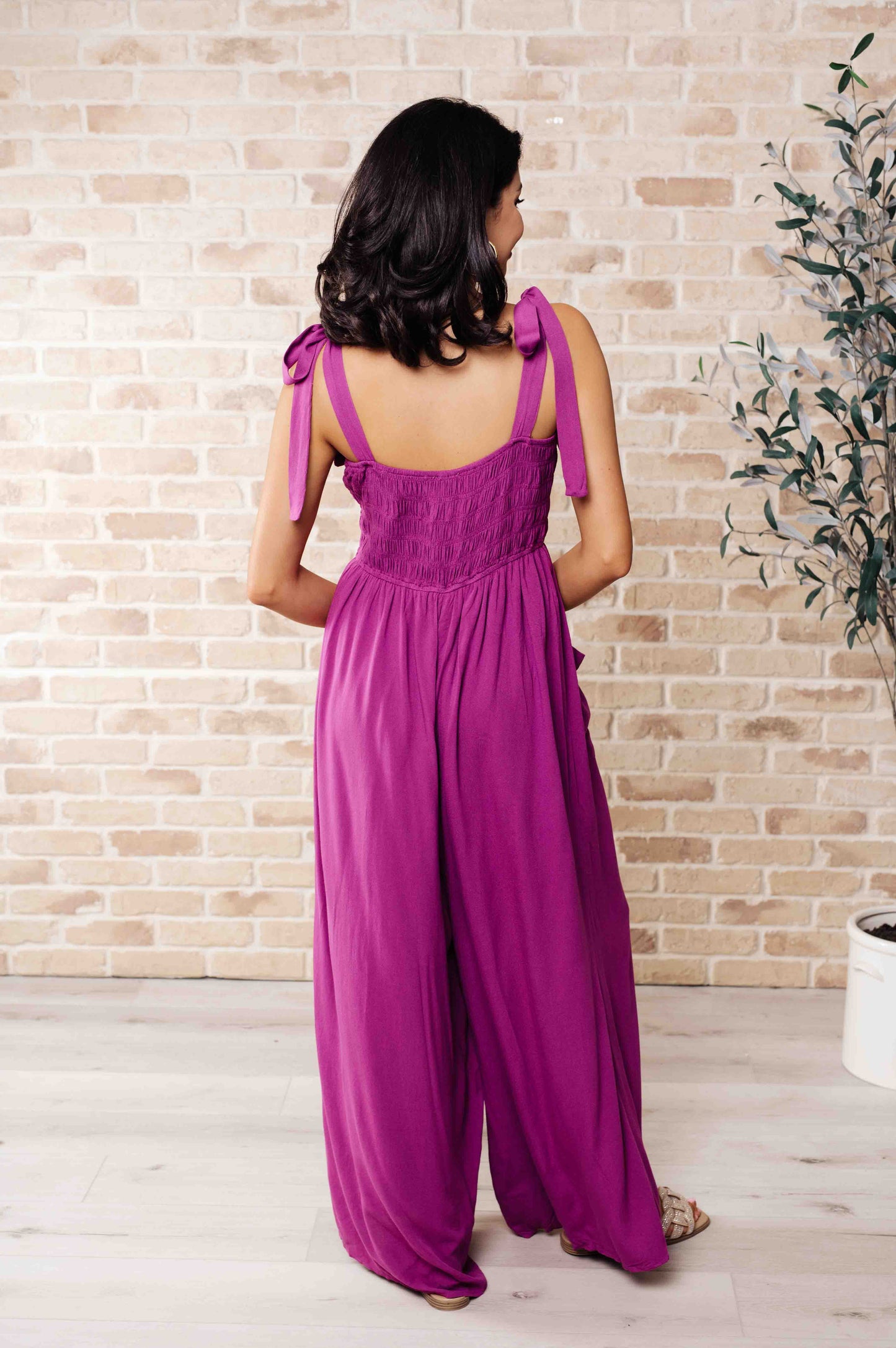 Social Graces Wide Leg Jumpsuit - Shop All Around Divas