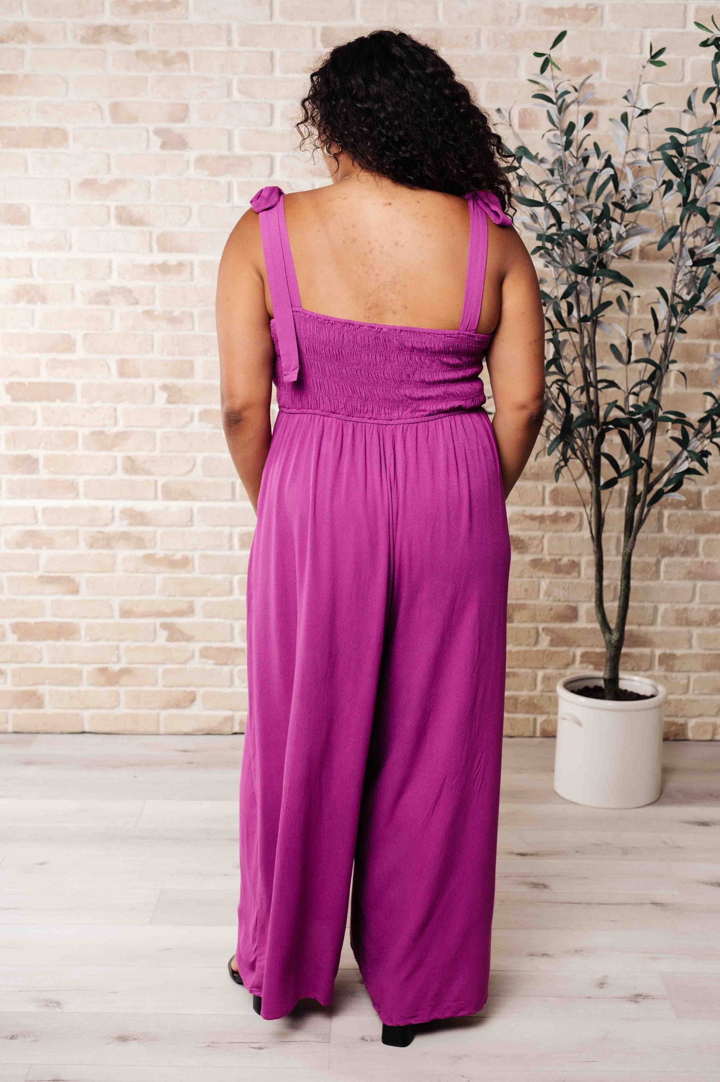 Social Graces Wide Leg Jumpsuit - Shop All Around Divas