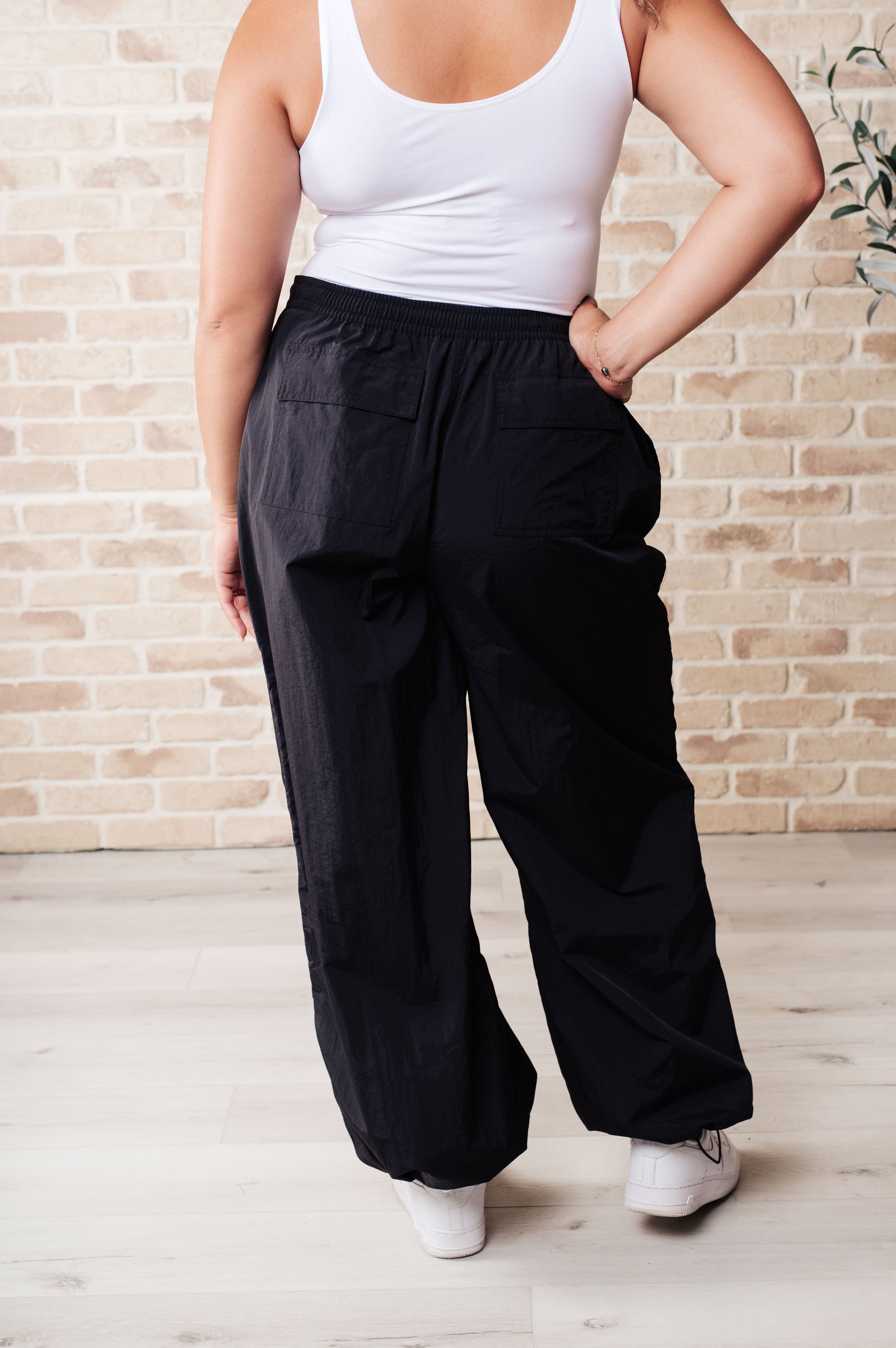 Step Up Joggers in Black - Shop All Around Divas