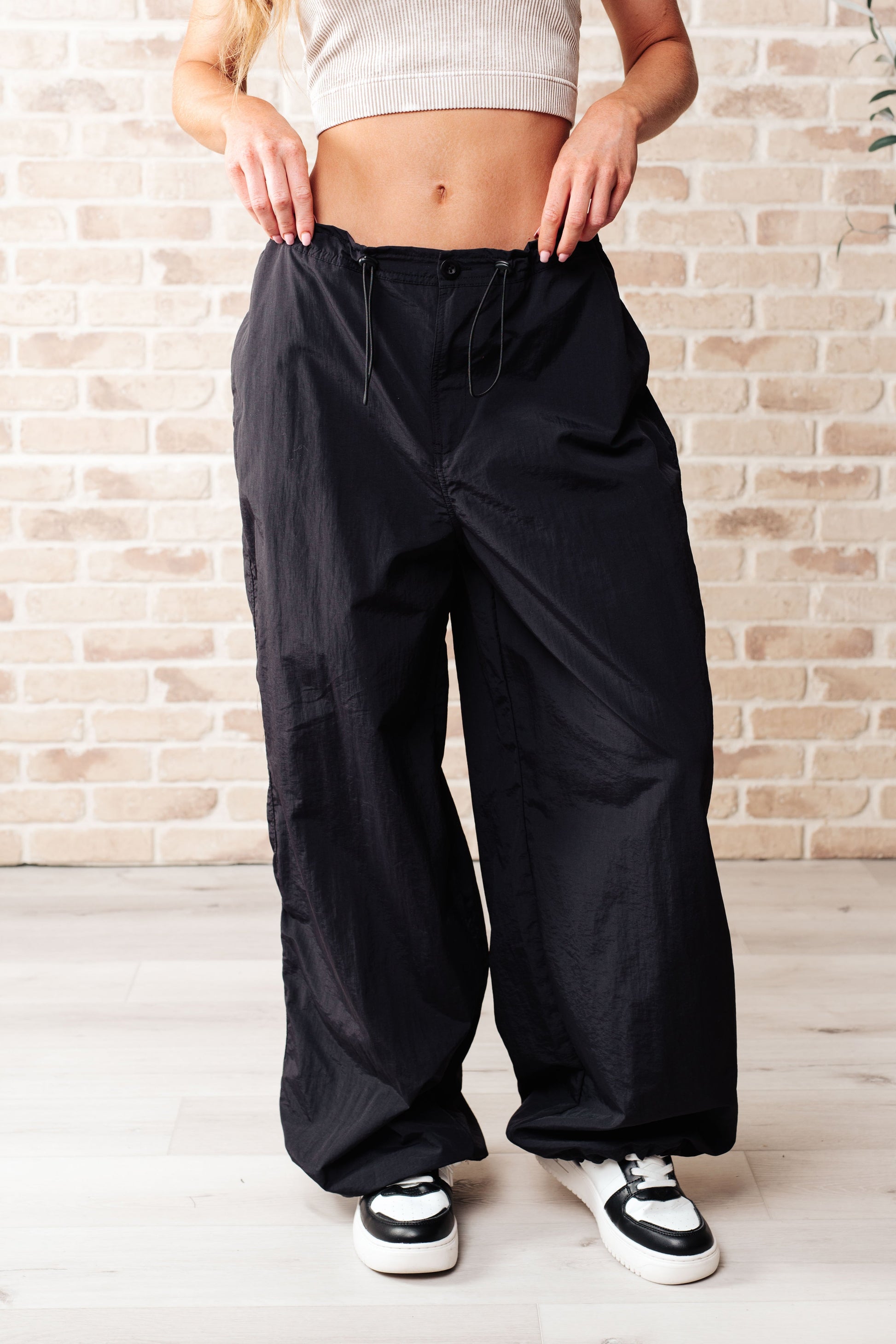 Step Up Joggers in Black - Shop All Around Divas