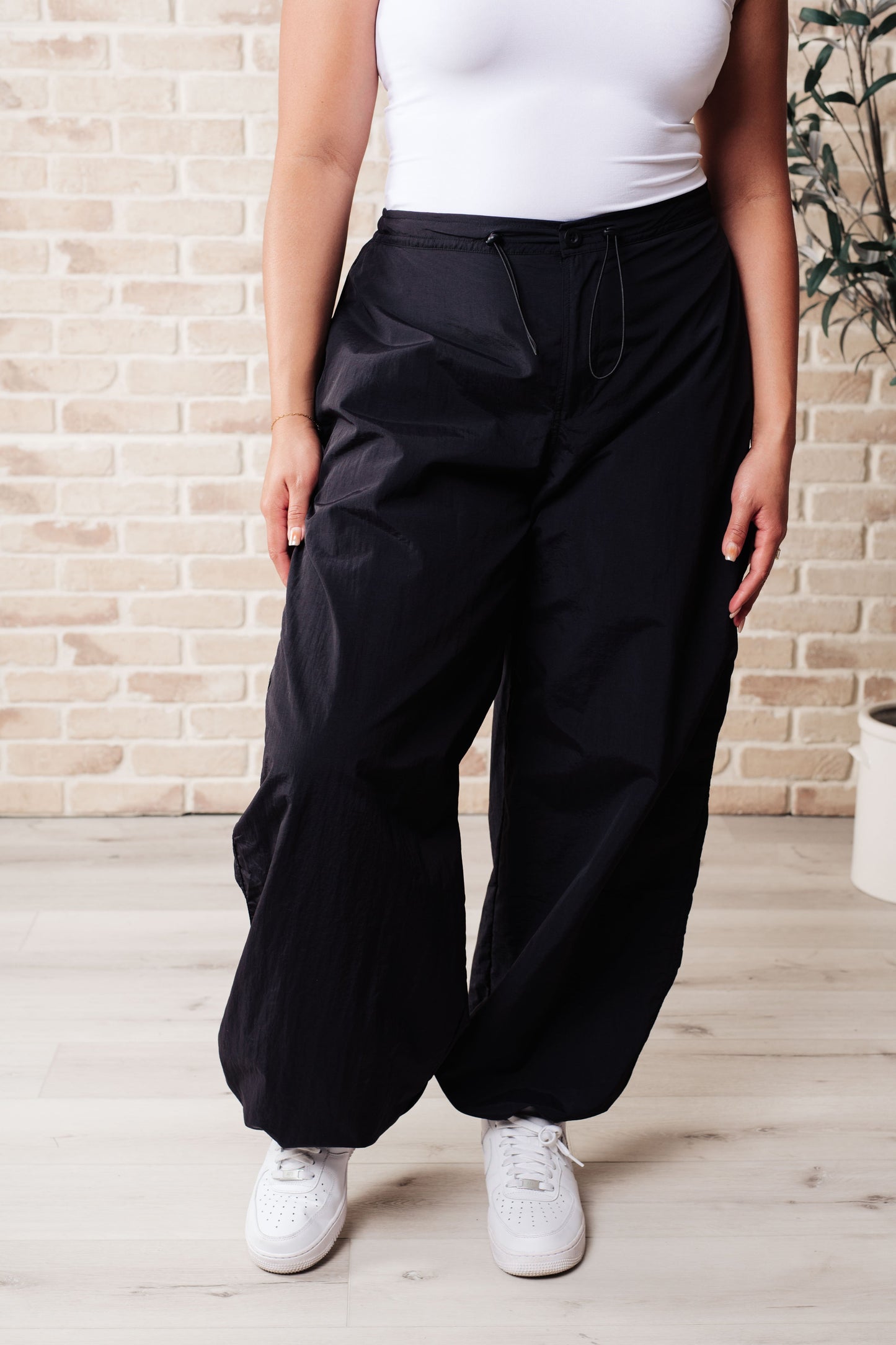 Step Up Joggers in Black - Shop All Around Divas