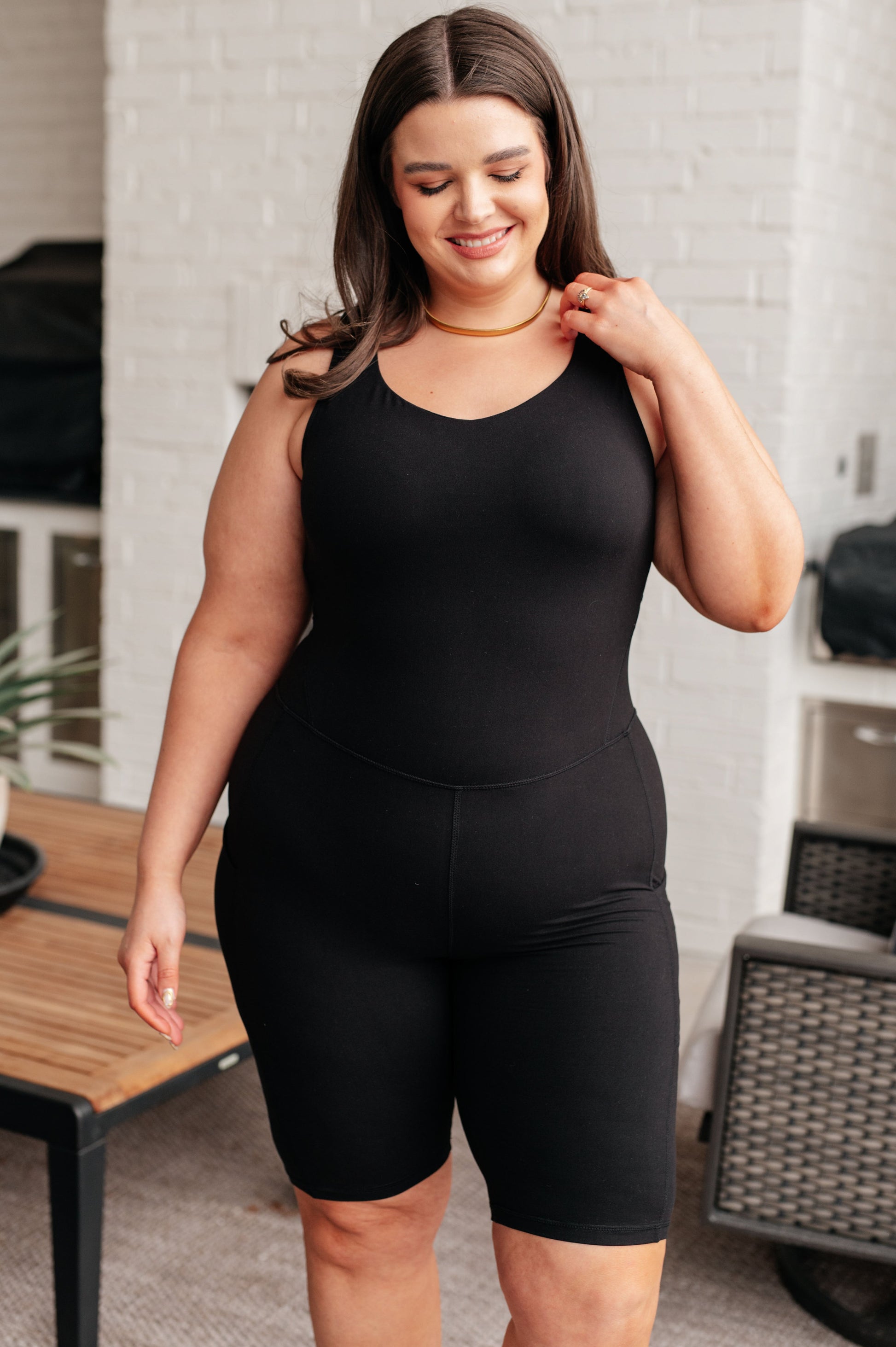 Sun Salutations Body Suit in Black - Shop All Around Divas