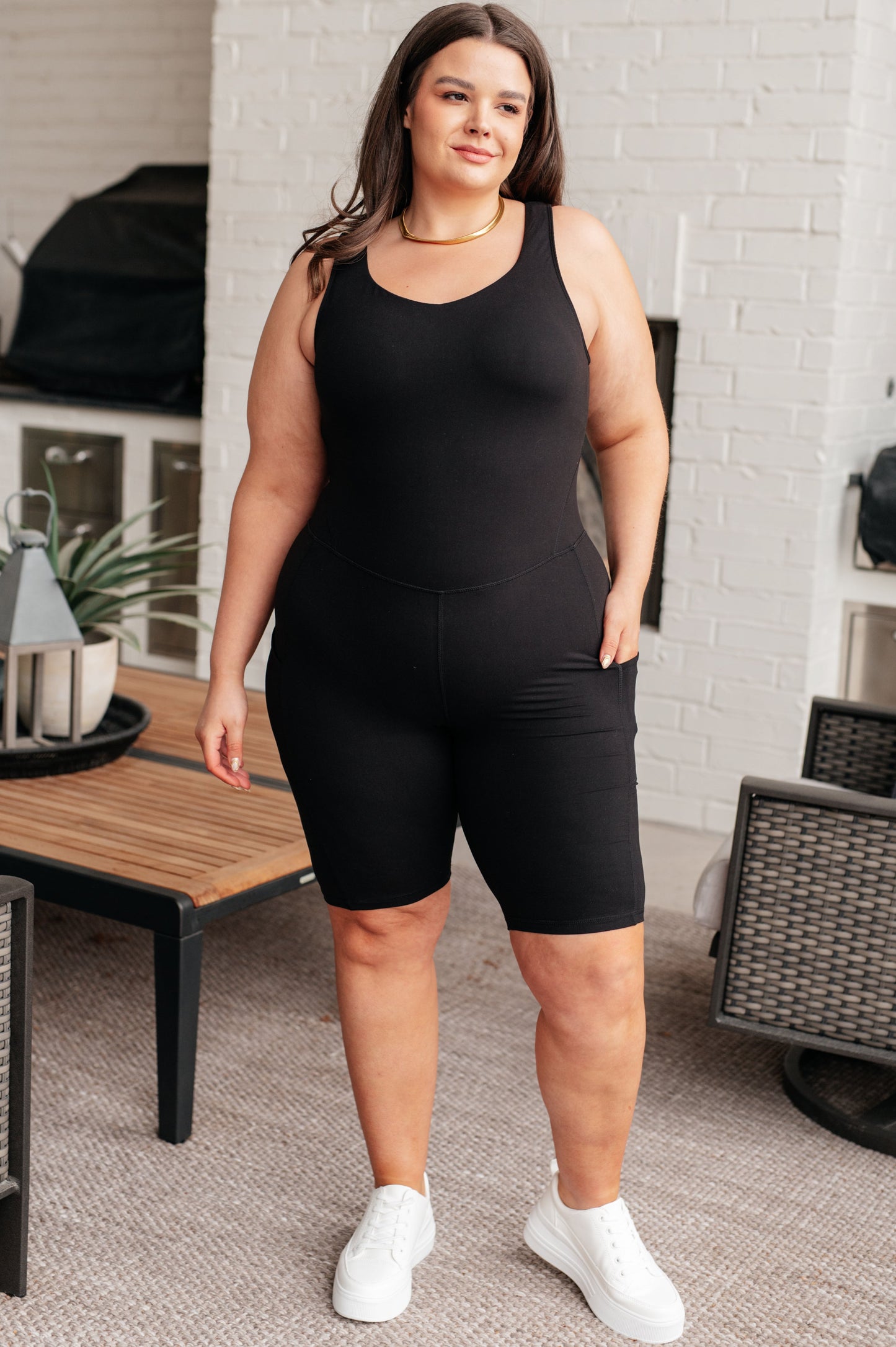 Sun Salutations Body Suit in Black - Shop All Around Divas