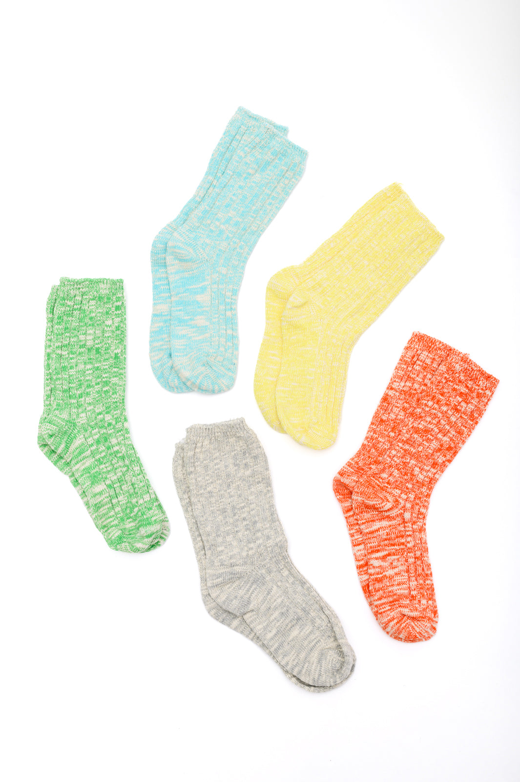 Sweet Socks Heathered Scrunch Socks - 5 Colors