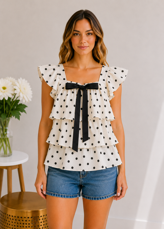 Sweet Talker Ruffle Blouse