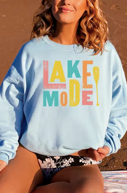Colorful Lake Mode Sweatshirt - Shop All Around Divas