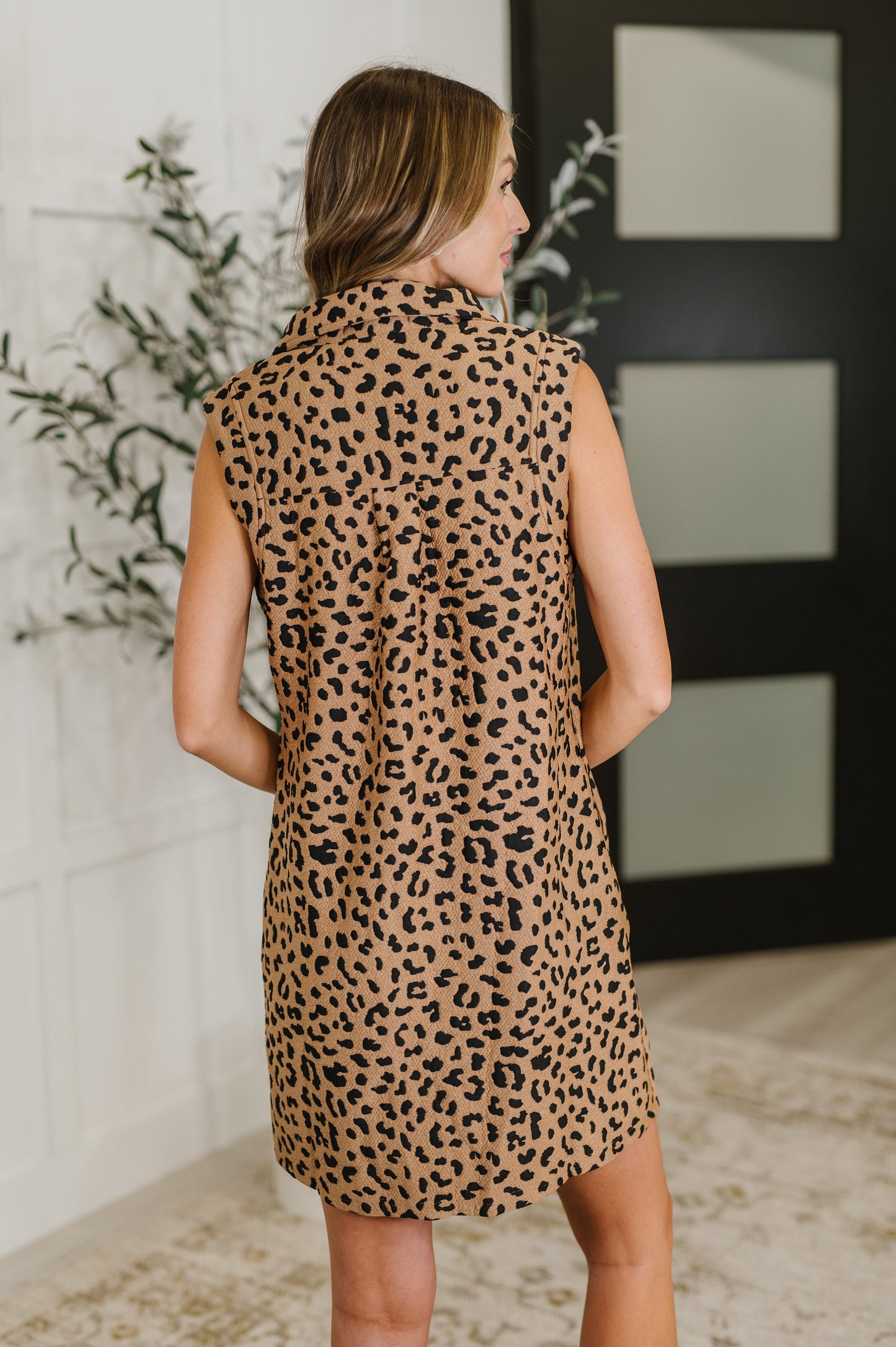 Totally Speechless Leopard Print Dress