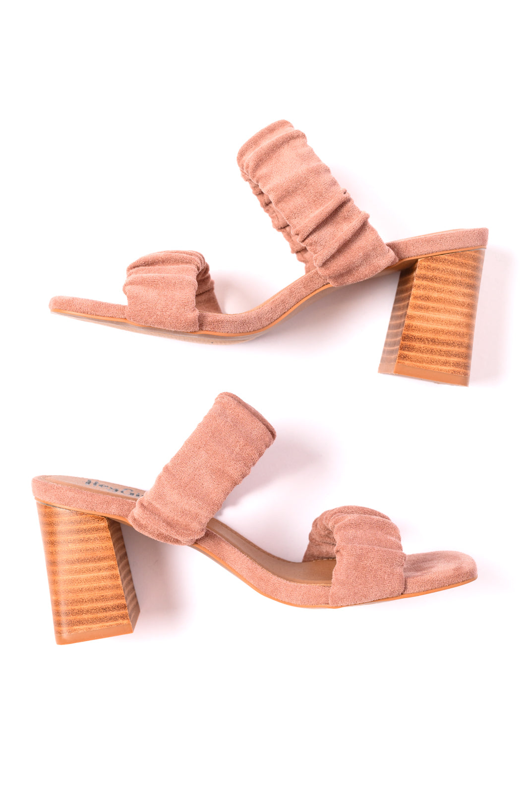 Tropic Like it's Hot Heels in Blush Suede - CORKYS - Shop All Around Divas