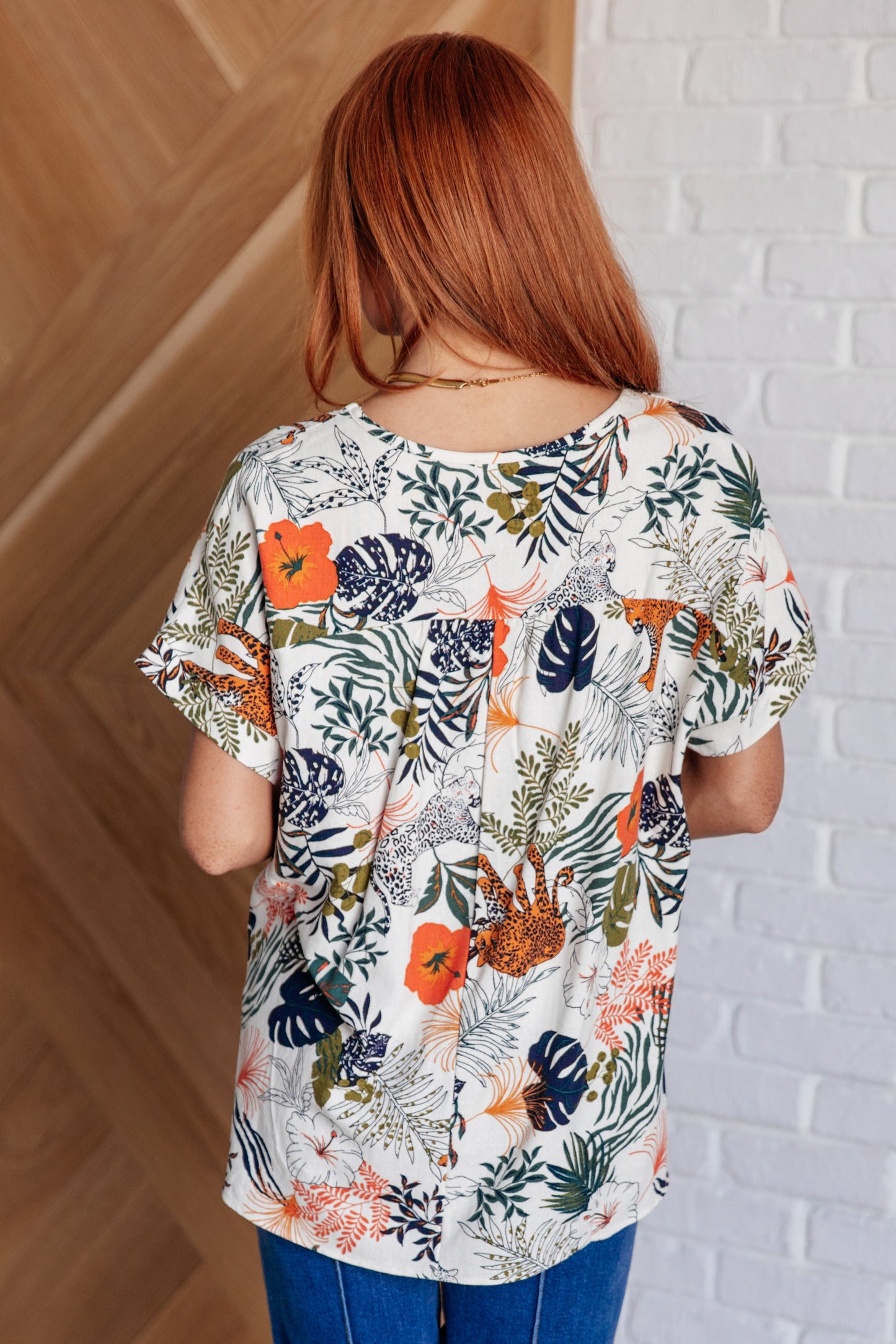 Truly Paradise Dolman Sleeve Blouse Ave Shops
