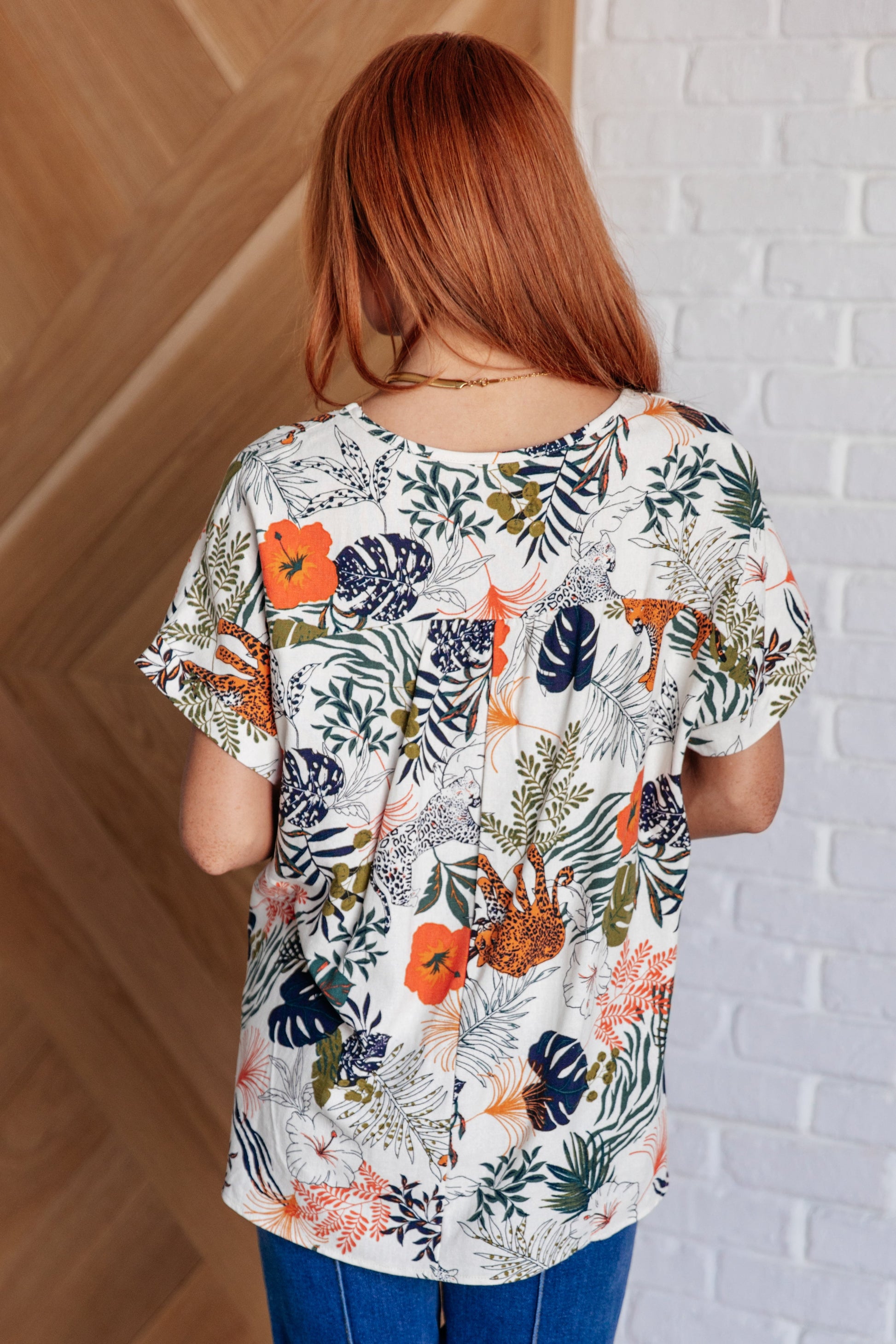 Truly Paradise Dolman Sleeve Blouse Ave Shops