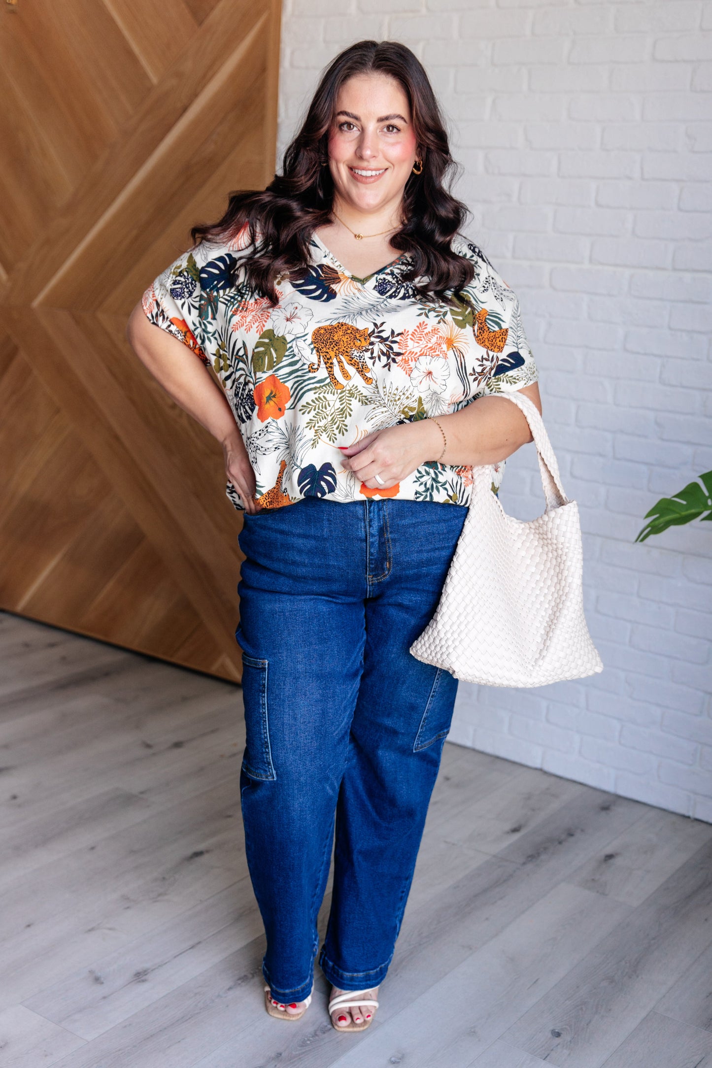 Truly Paradise Dolman Sleeve Blouse Ave Shops