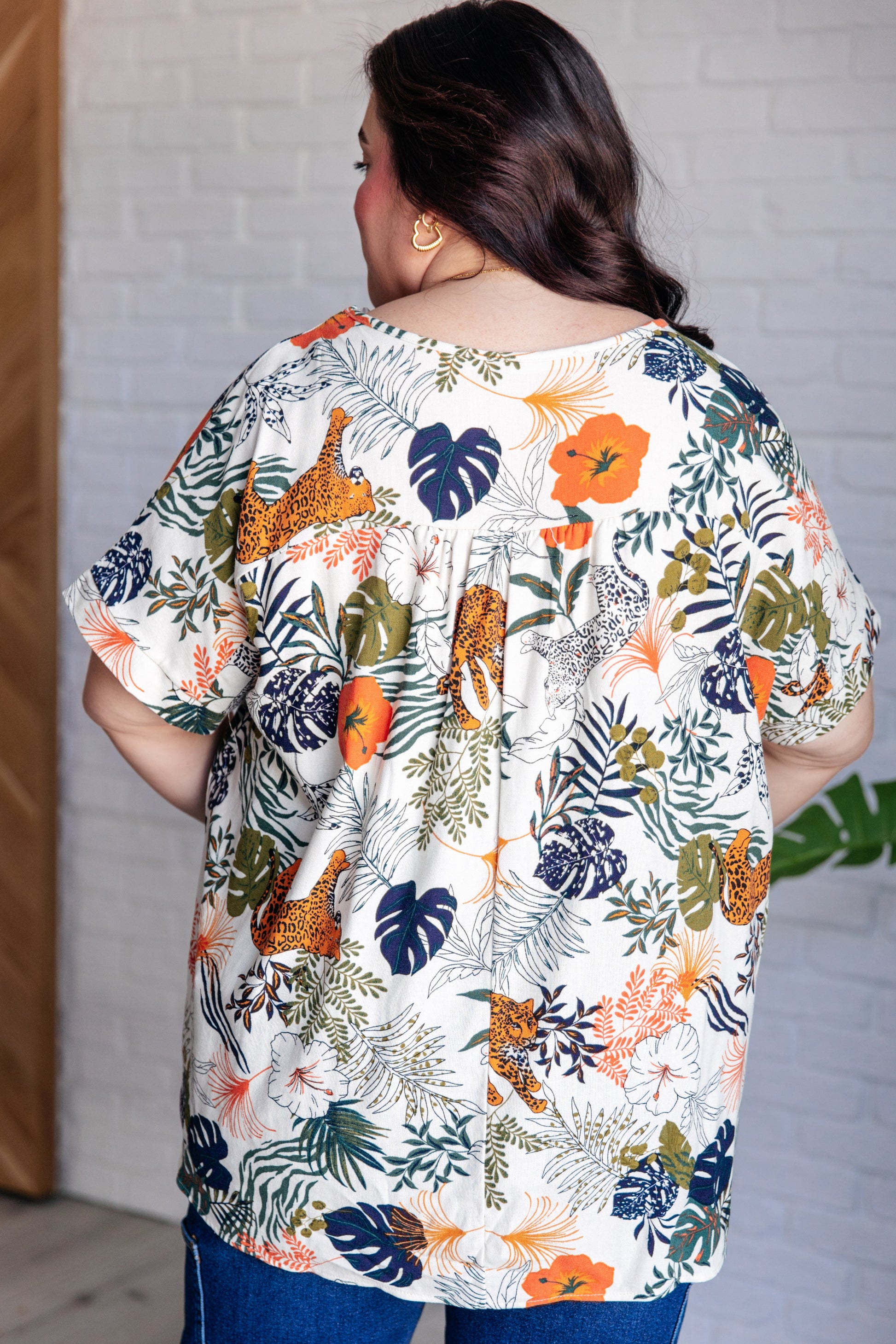 Truly Paradise Dolman Sleeve Blouse Ave Shops