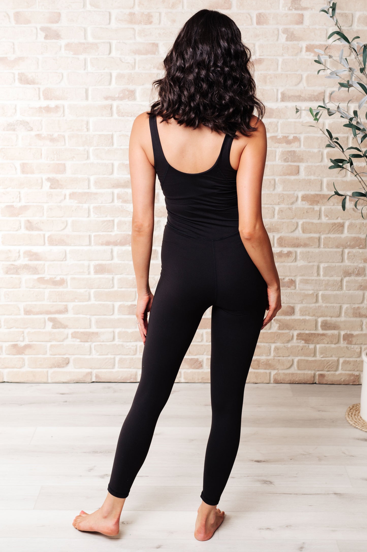 Way to Push Active Bodysuit in Black Ave Shops