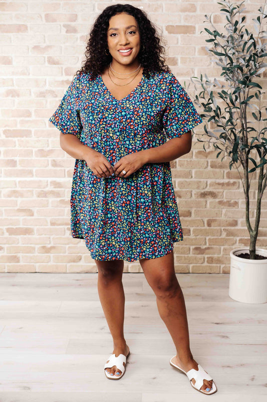 What's the Hurry About? Floral Dress - Shop All Around Divas