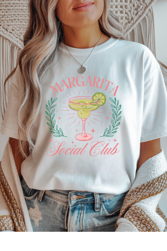 Margarita Social Graphic Tee - 3 Colors