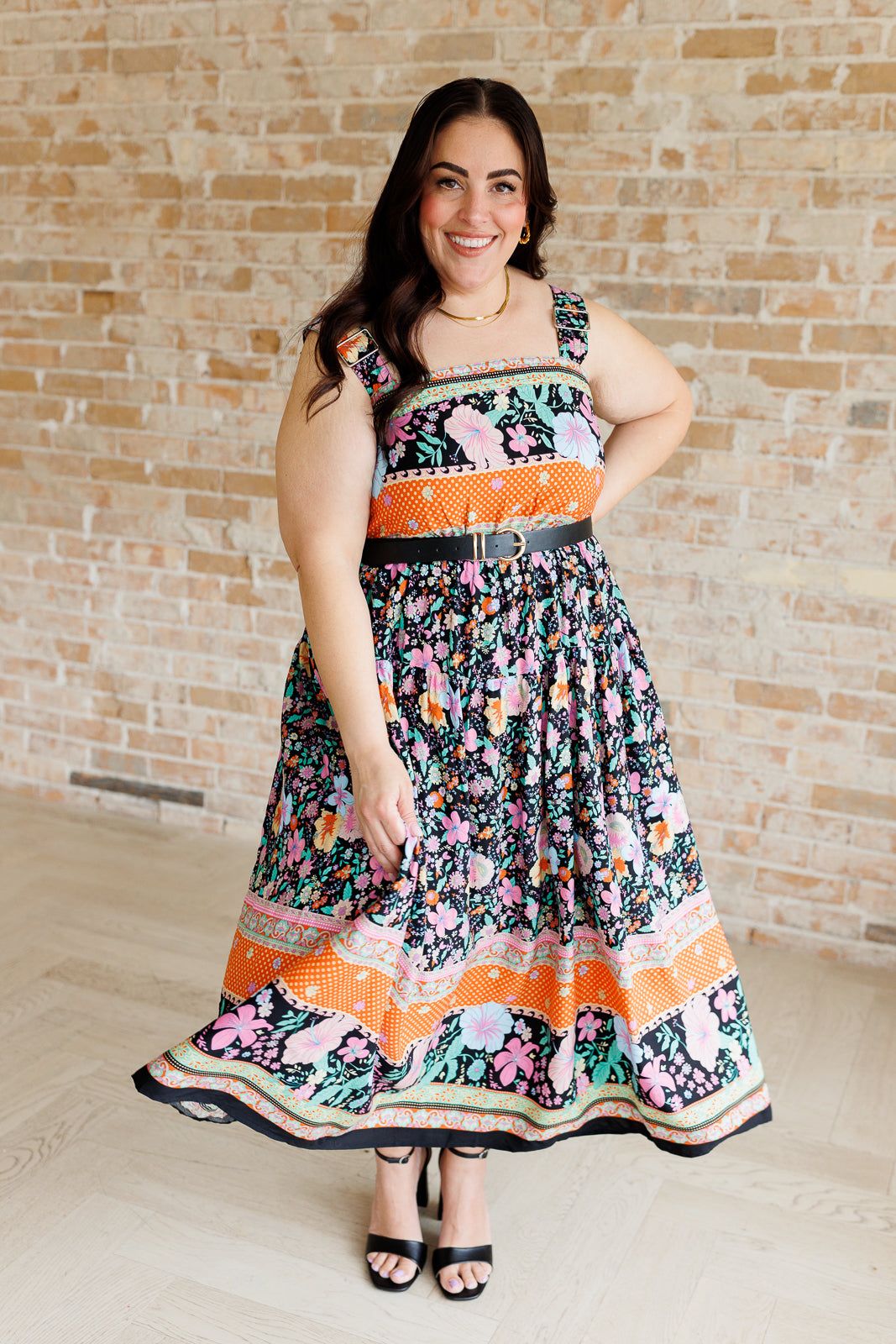 You Can Count On It Floral Summer Dress - Shop All Around Divas