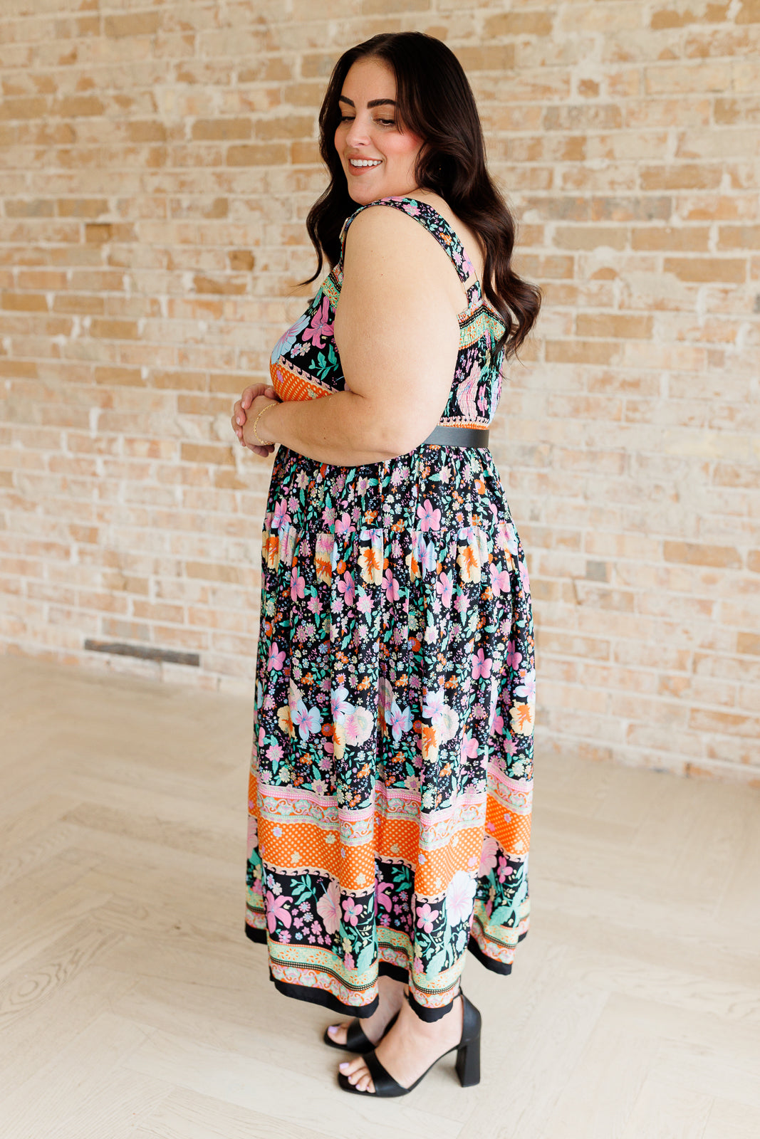 You Can Count On It Floral Summer Dress - Shop All Around Divas