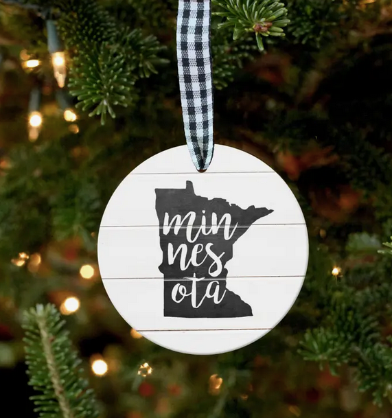 Minnesota Ornament - Shop All Around Divas