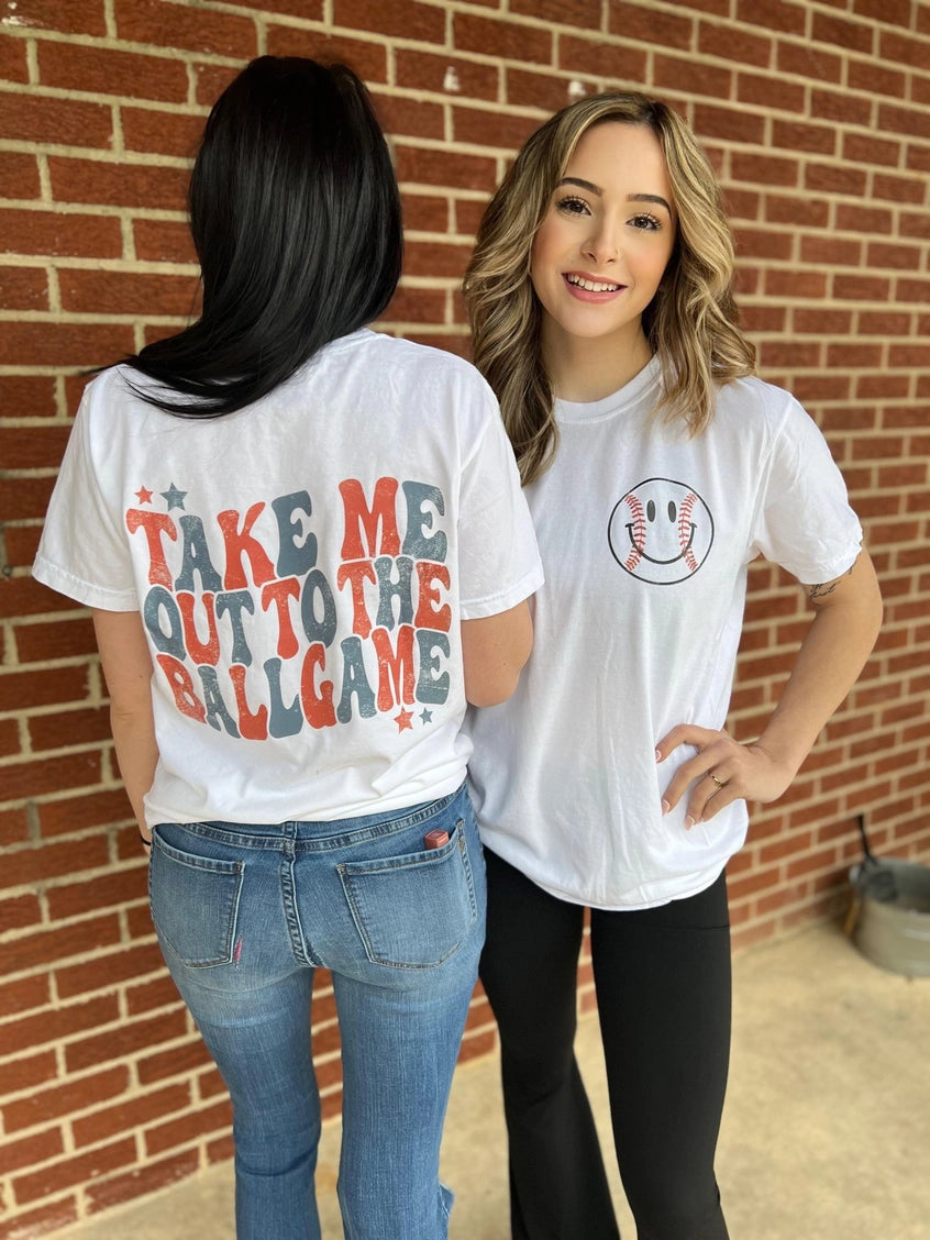 Take Me Out to the Ballgame Tee - Shop All Around Divas