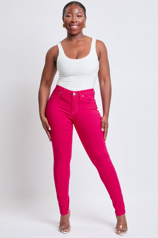 YMI Jeanswear Hyperstretch Mid-Rise Skinny Jeans - Shop All Around Divas