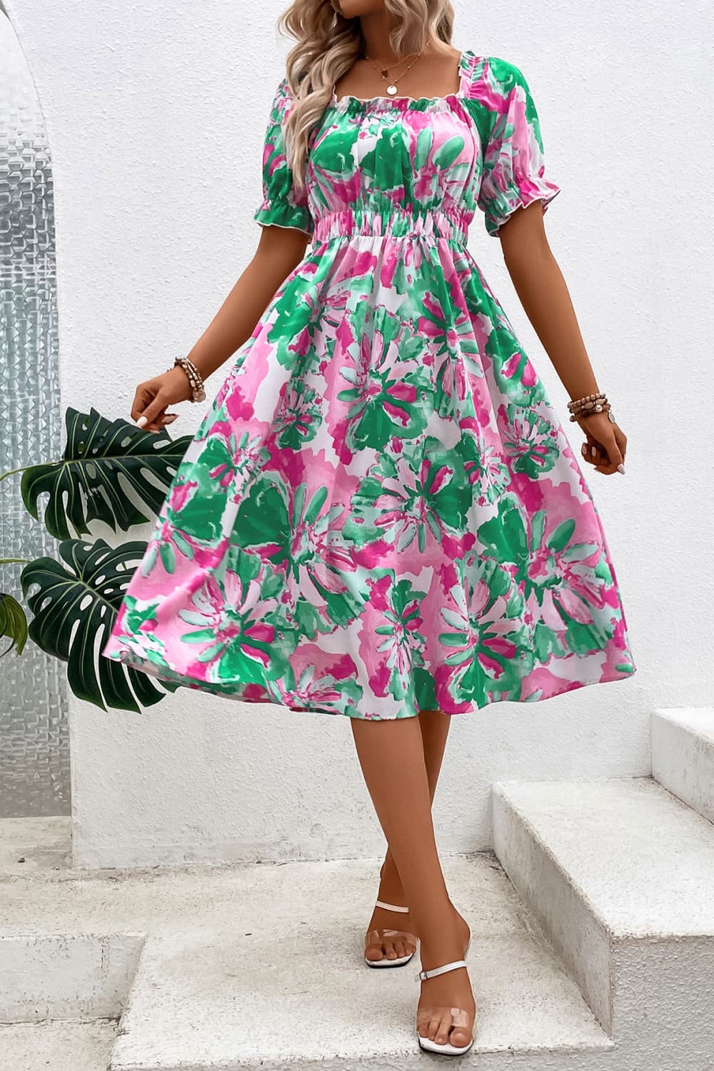 Fridays Best Floral  Dress - Shop All Around Divas