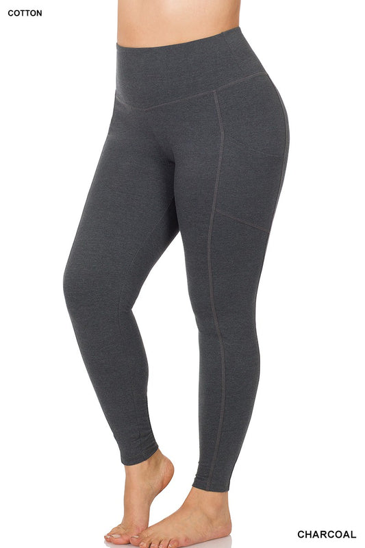 Charlotte Charcoal Leggings - Shop All Around Divas