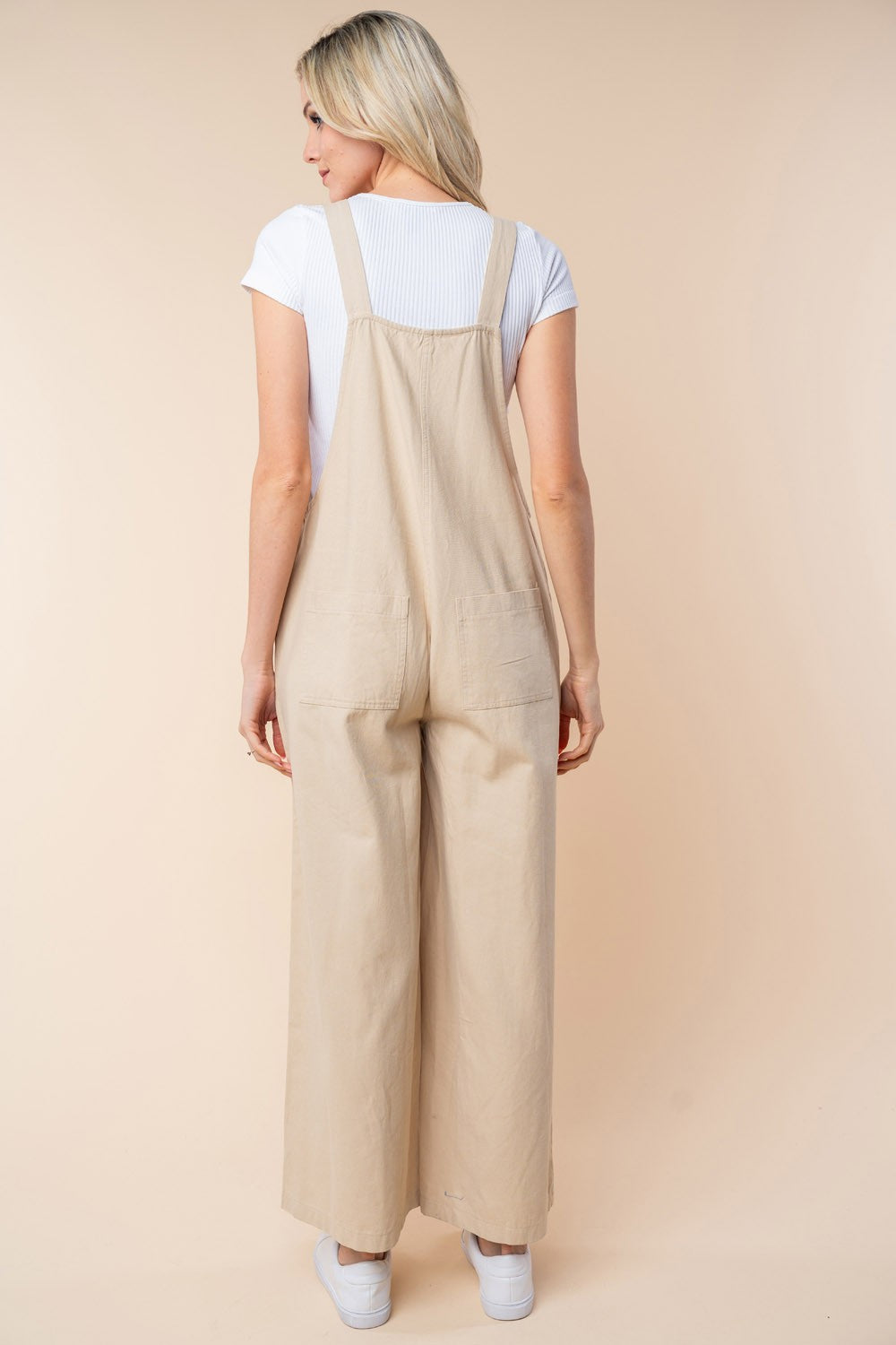 White Birch Sleeveless Wide Leg Jumpsuit - Shop All Around Divas