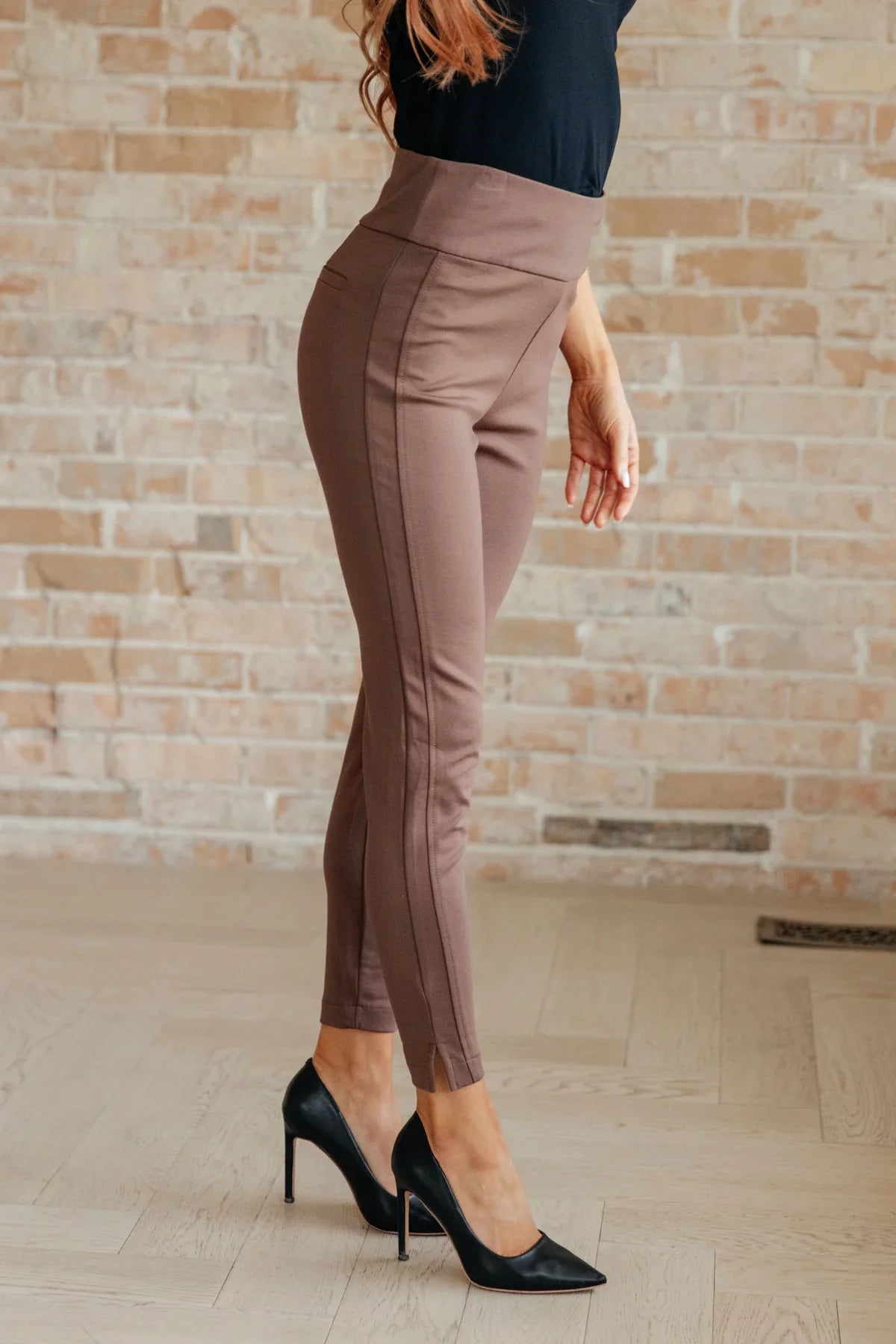 Magic Ankle Crop Skinny 26" Pants in Twelve Colors - Shop All Around Divas