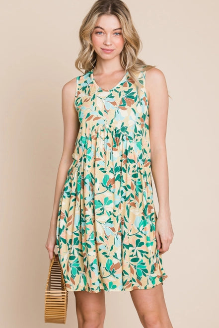 Ezra Floral Print Dress - Shop All Around Divas