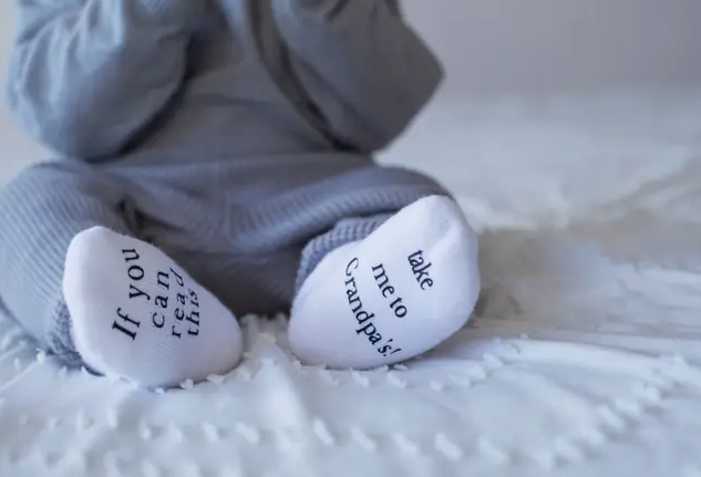 Grandpa's Baby Socks