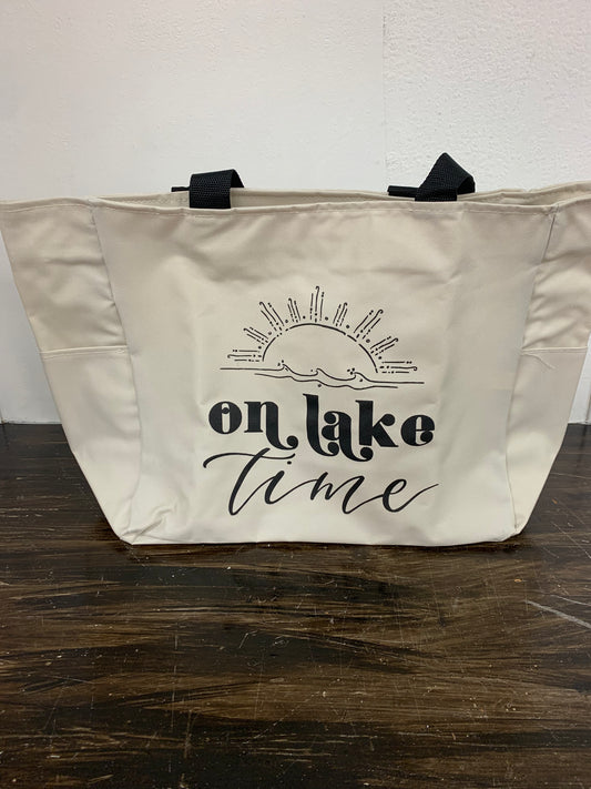 On Lake Time Tote - Shop All Around Divas