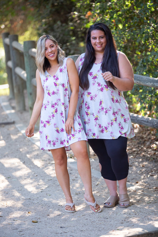 Burgundy Delight Swing Dress