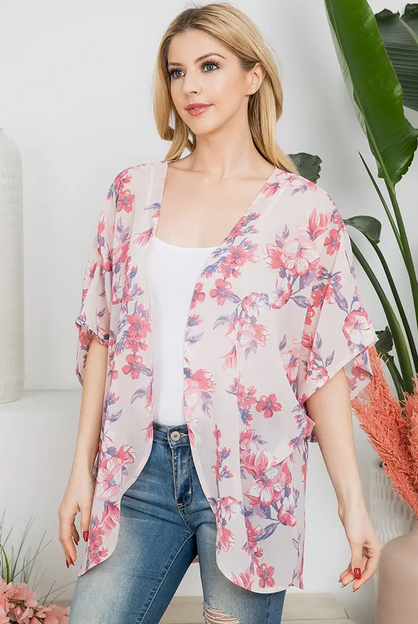 Rylie Floral Kimono