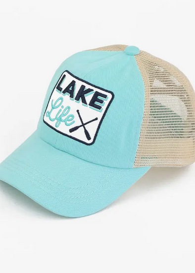 Lake Life Pony Cap