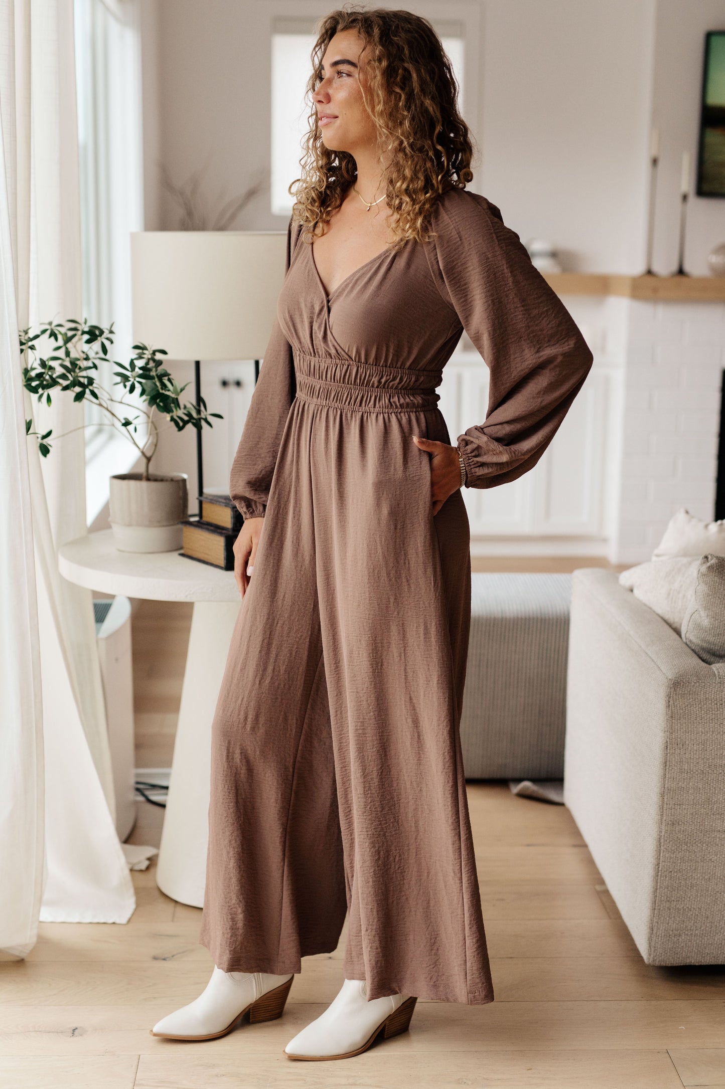 Wandering Vista Wide Leg Jumpsuit - Shop All Around Divas